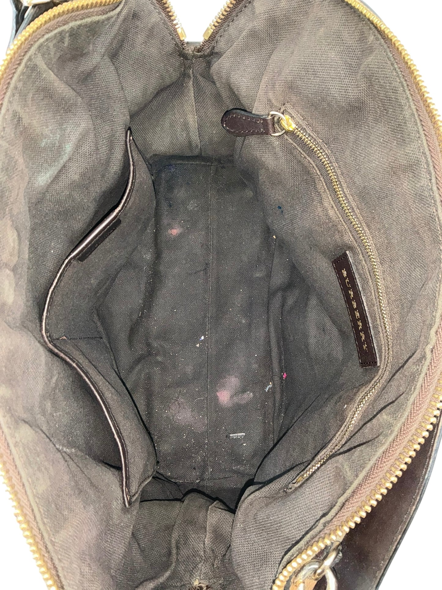 Burberry Haymarket Primrose Shoulder Bag