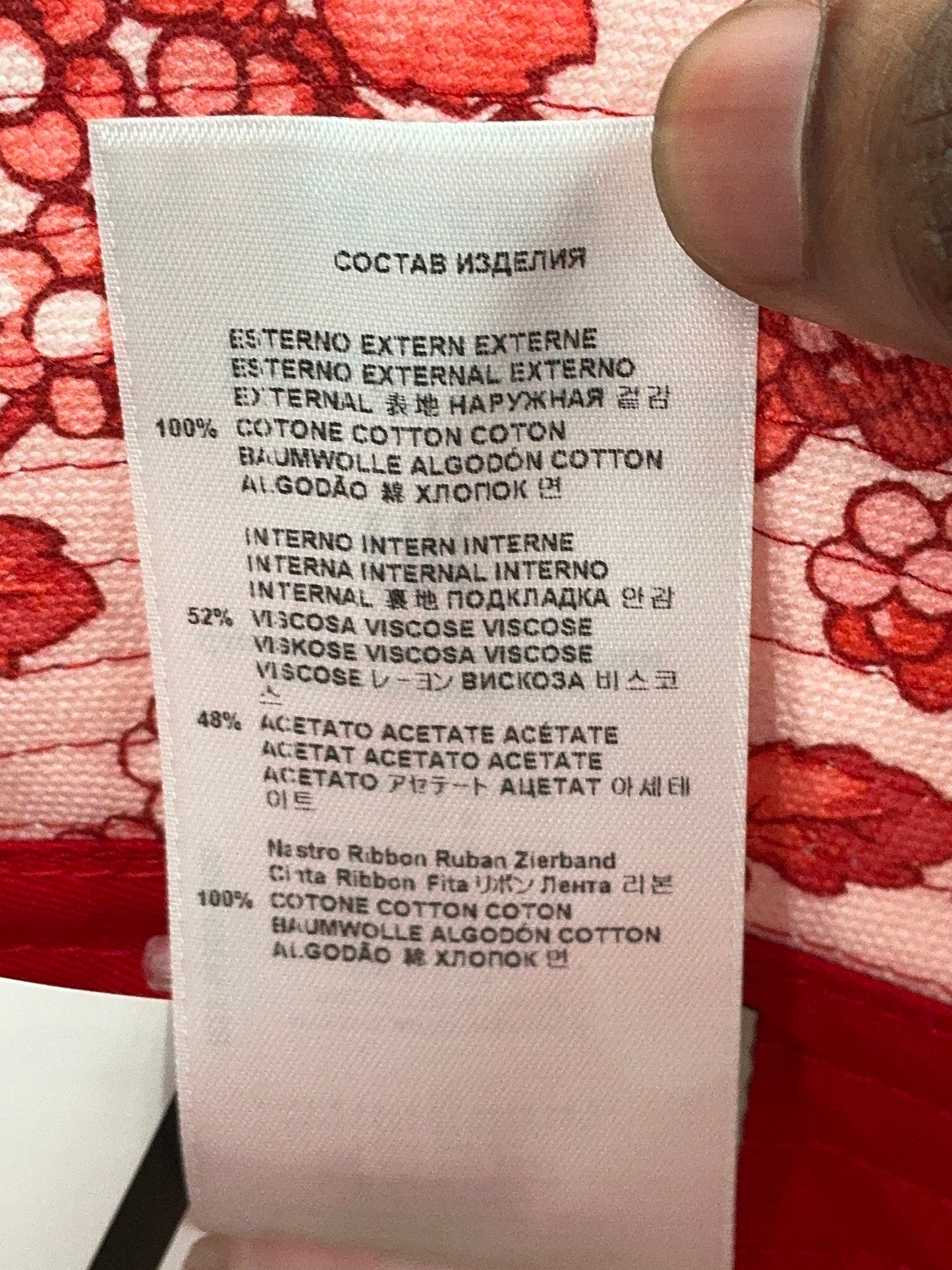 ETRO Floral Bucket Hat