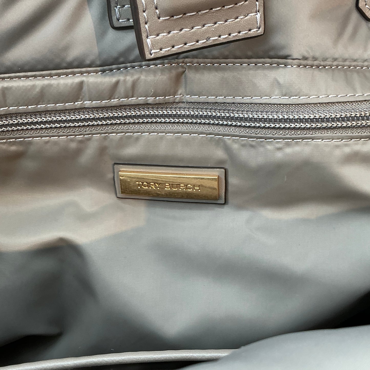 Tory Burch Ella Puffer Tote Bag - Gray Heron