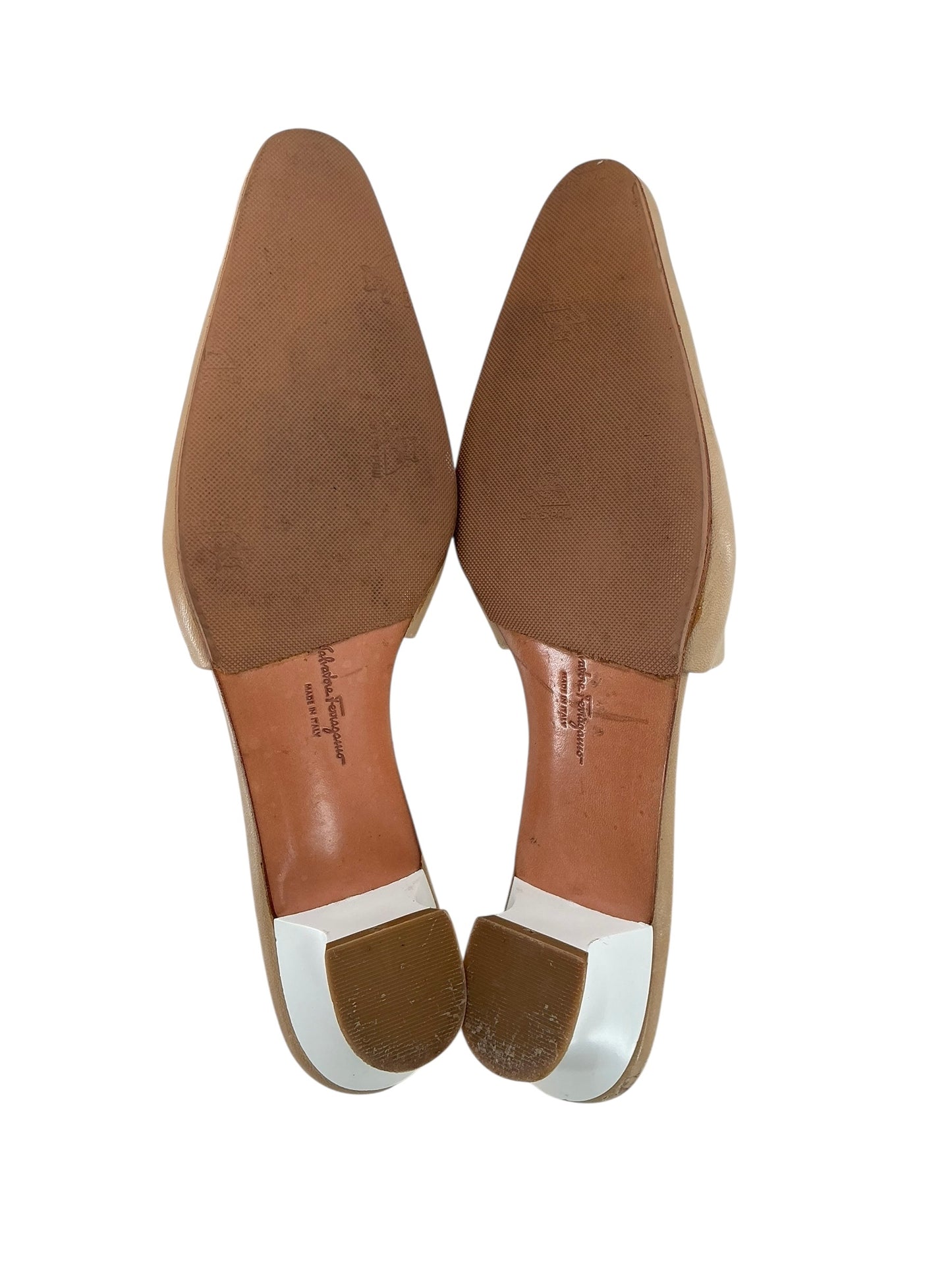 Salvatore Ferragamo Leather Mules