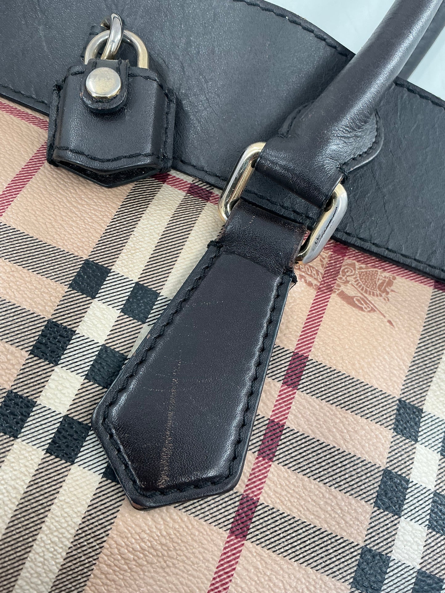 Burberry Haymarket Primrose Shoulder Bag