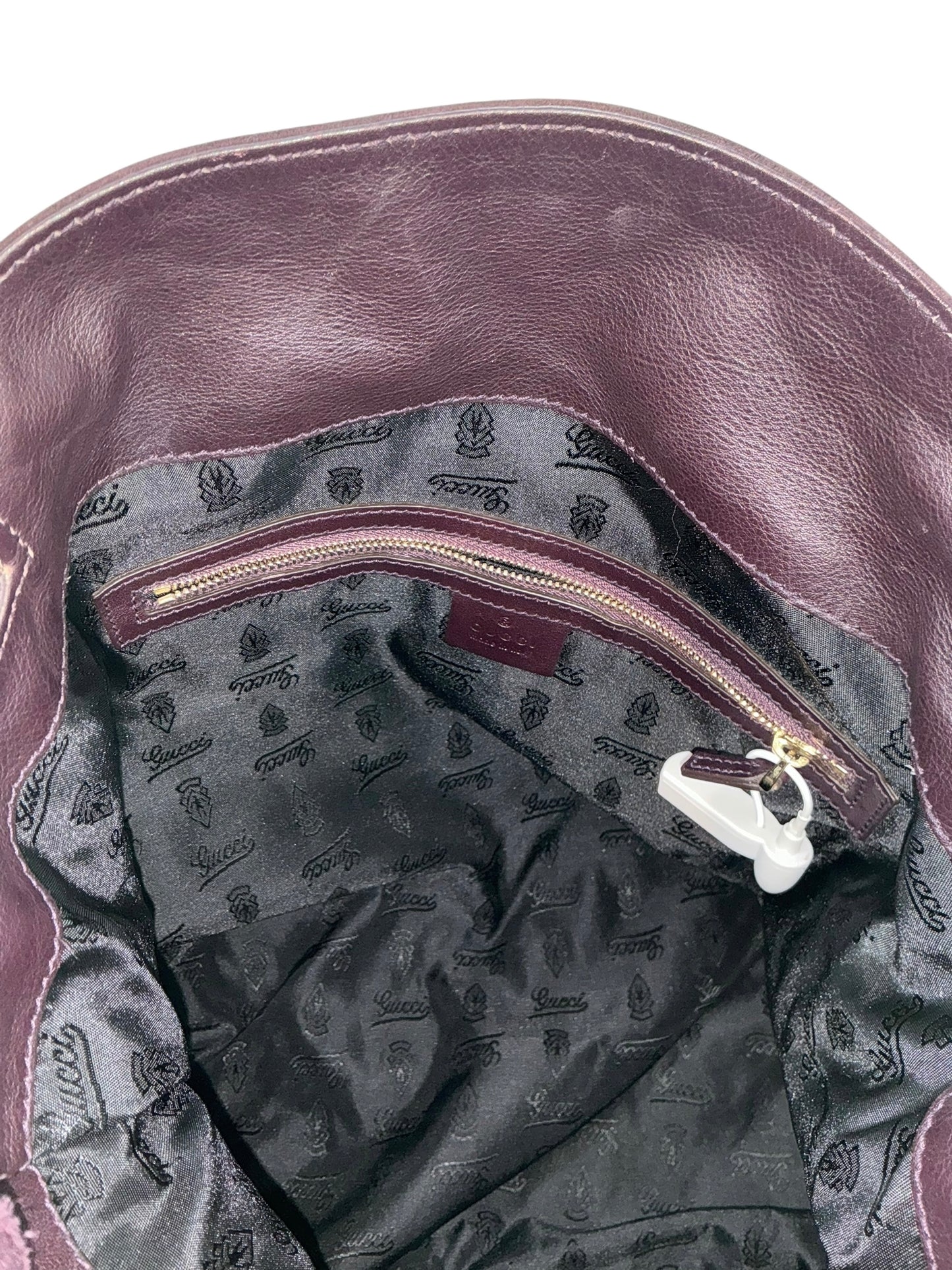 Gucci Hysteria Suede Hobo Bag