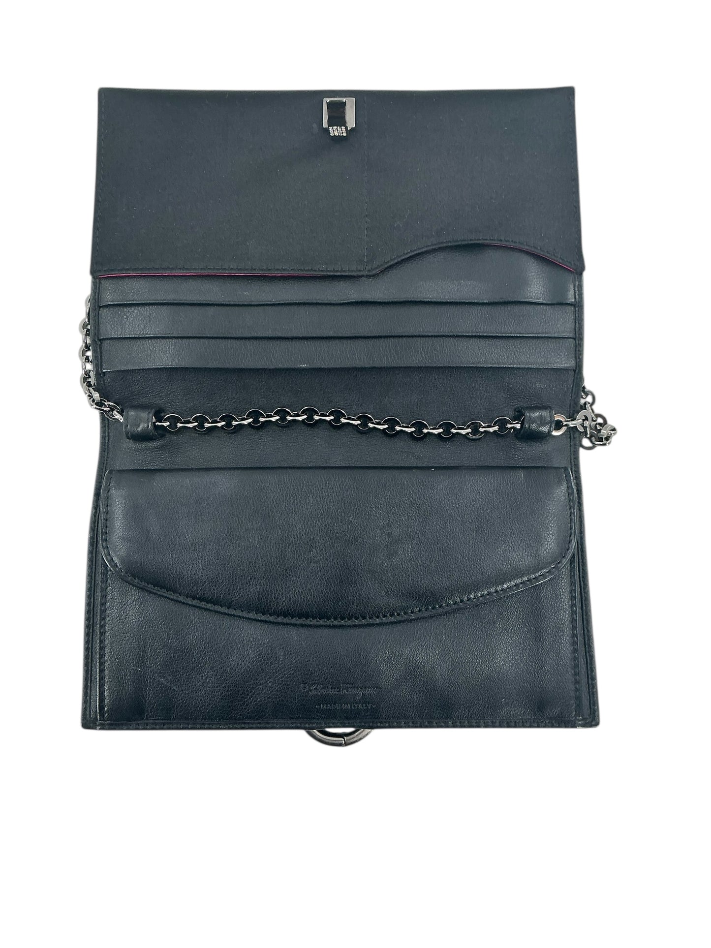Salvatore Ferragamo Satin Evening Bag