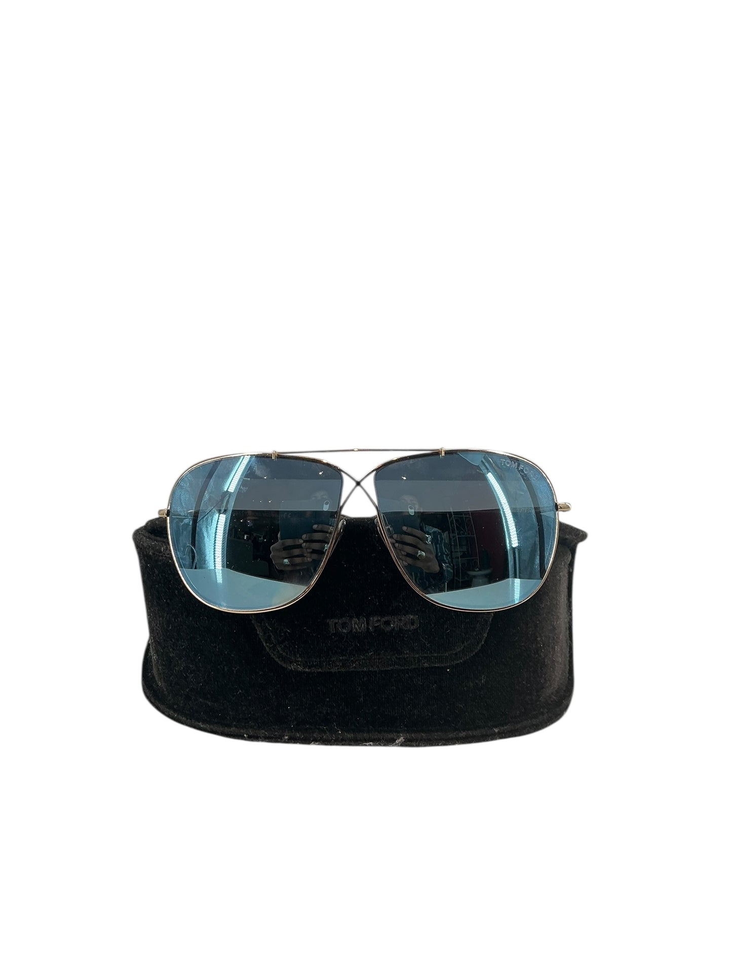Tom Ford April Aviator Sunglasses