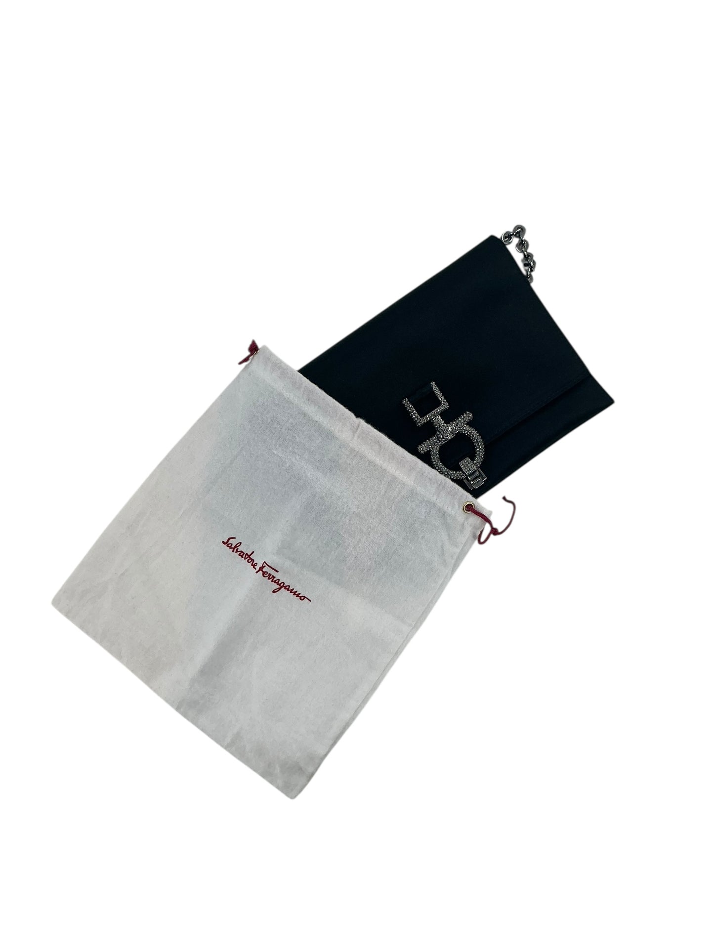Salvatore Ferragamo Satin Evening Bag