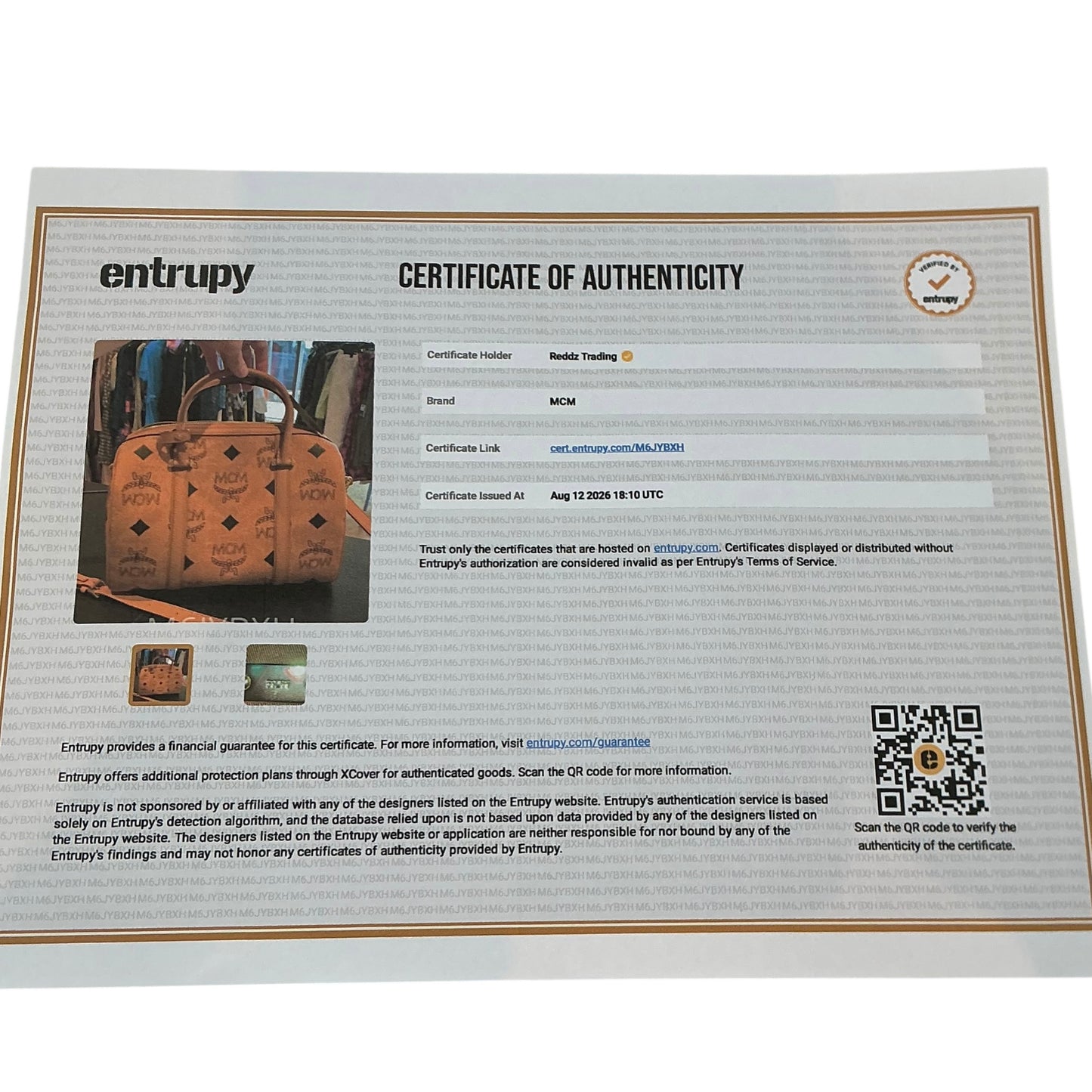 MCM Maxi Visetos Medium Aren Boston Bag – Cognac