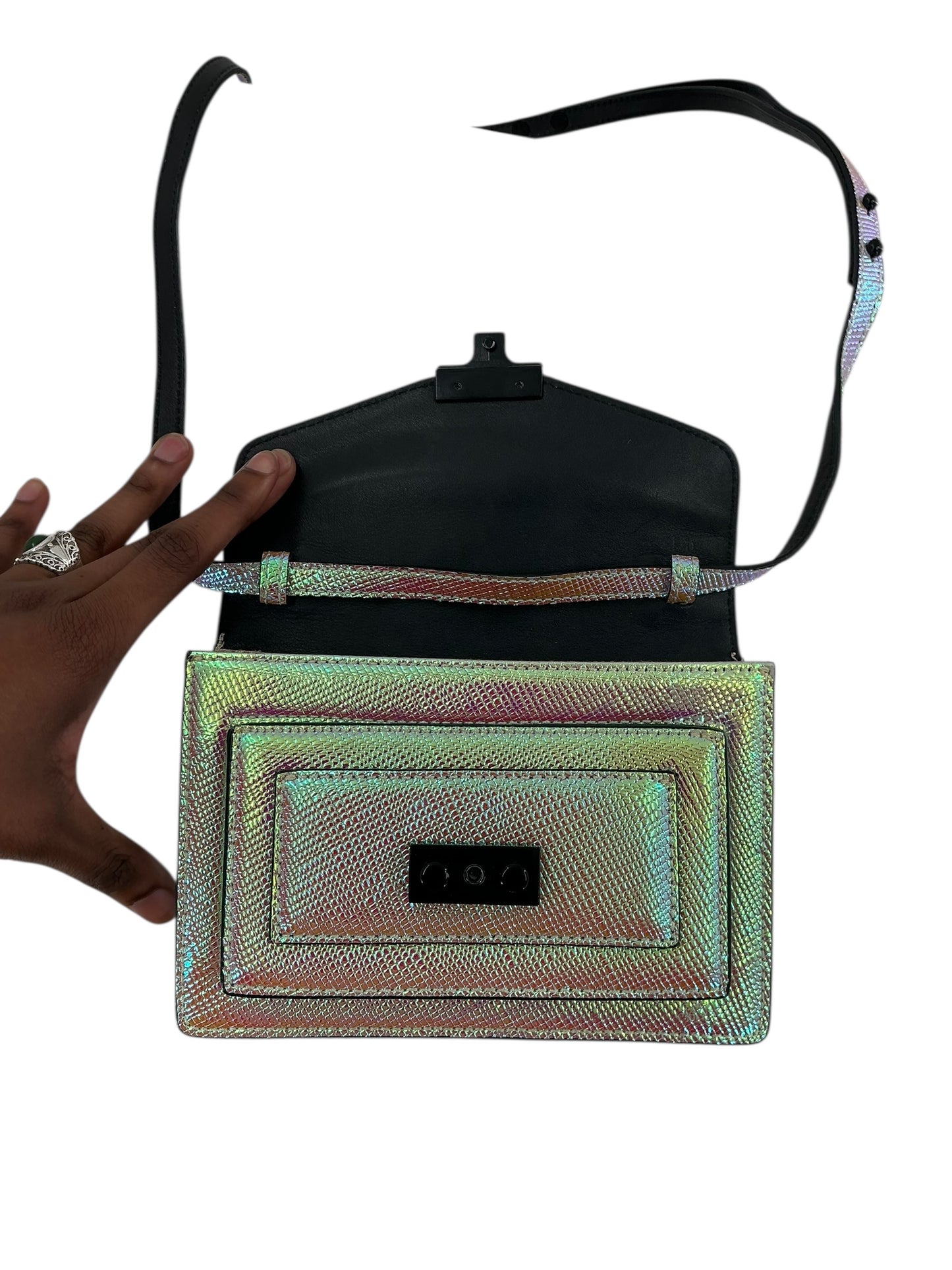 Loeffler Randall Mini Rider Crossbody Bag