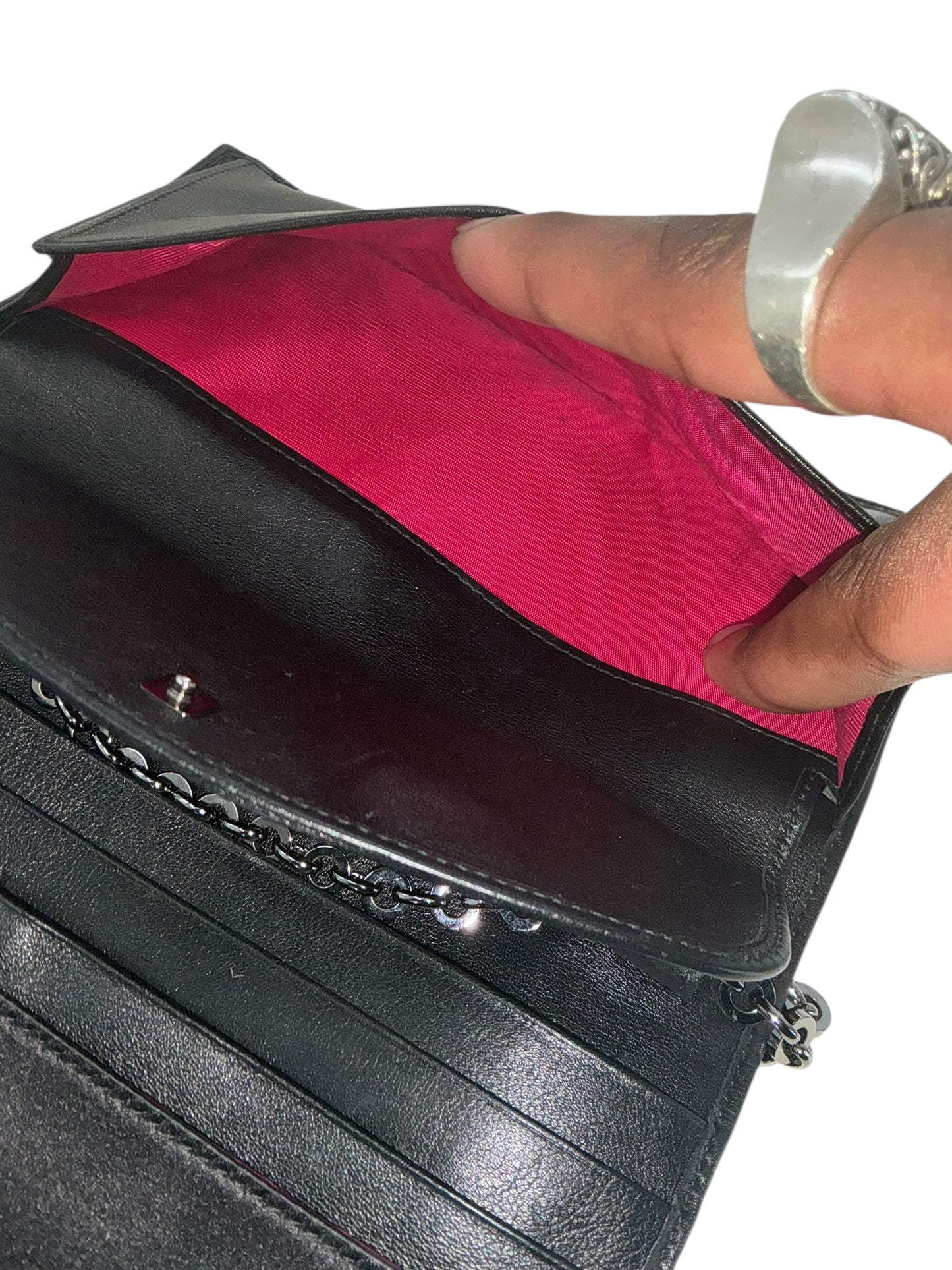Salvatore Ferragamo Satin Evening Bag