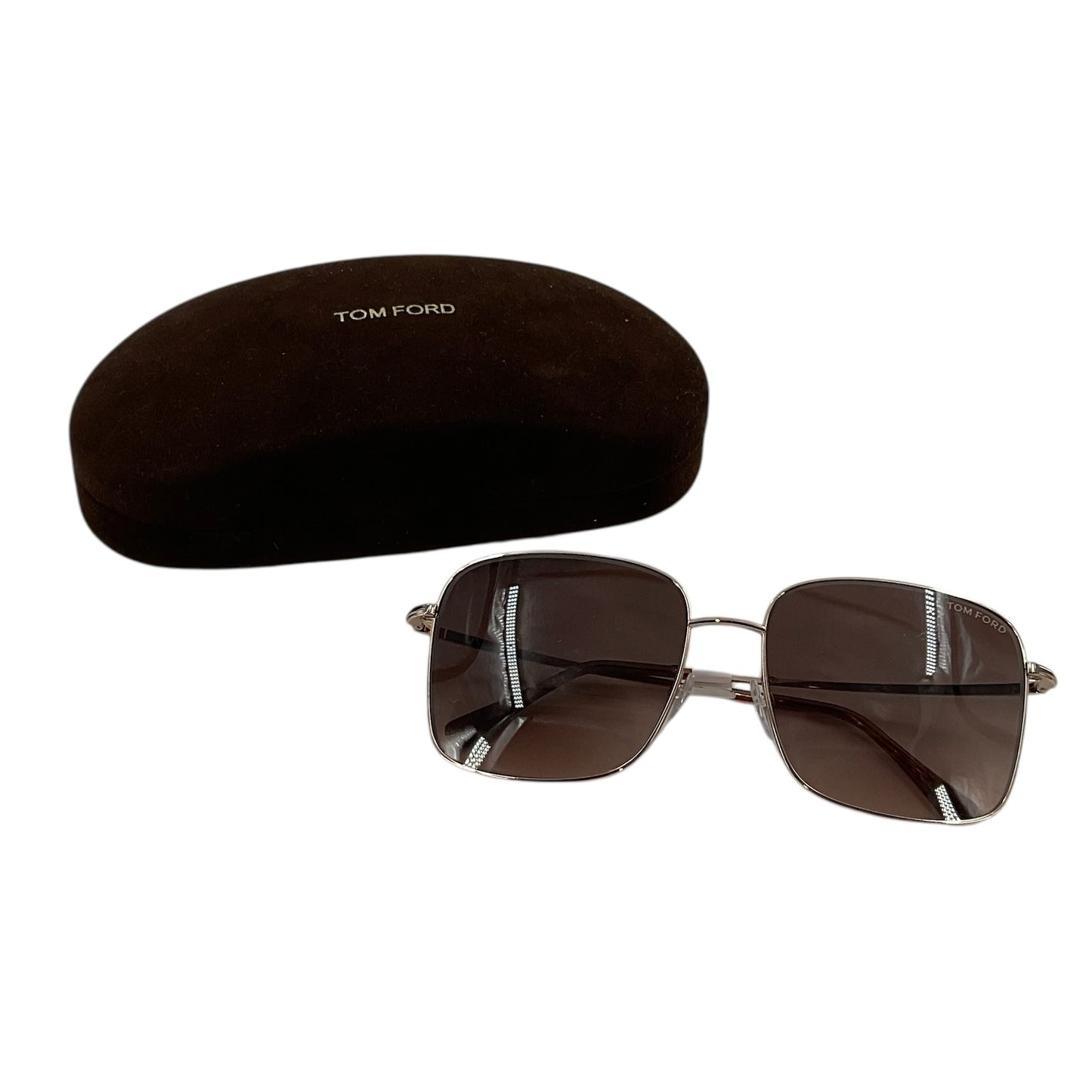 Tom Ford FT0894-K Brown Gradient Square Sunglasses