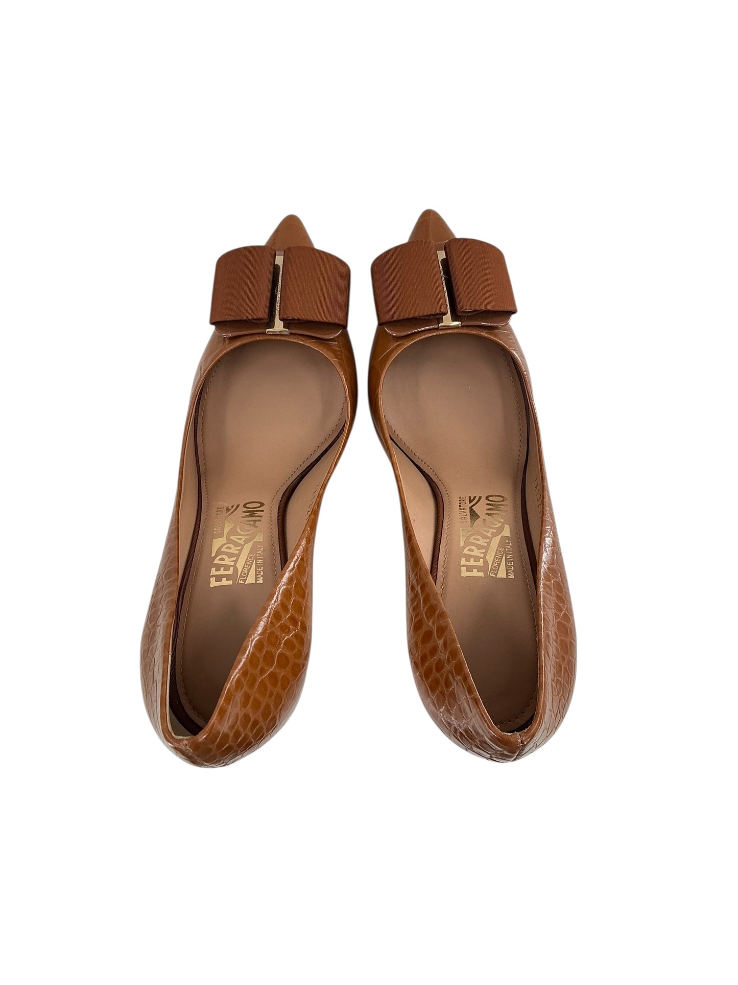 Salvatore Ferragamo Vera Bow Pumps