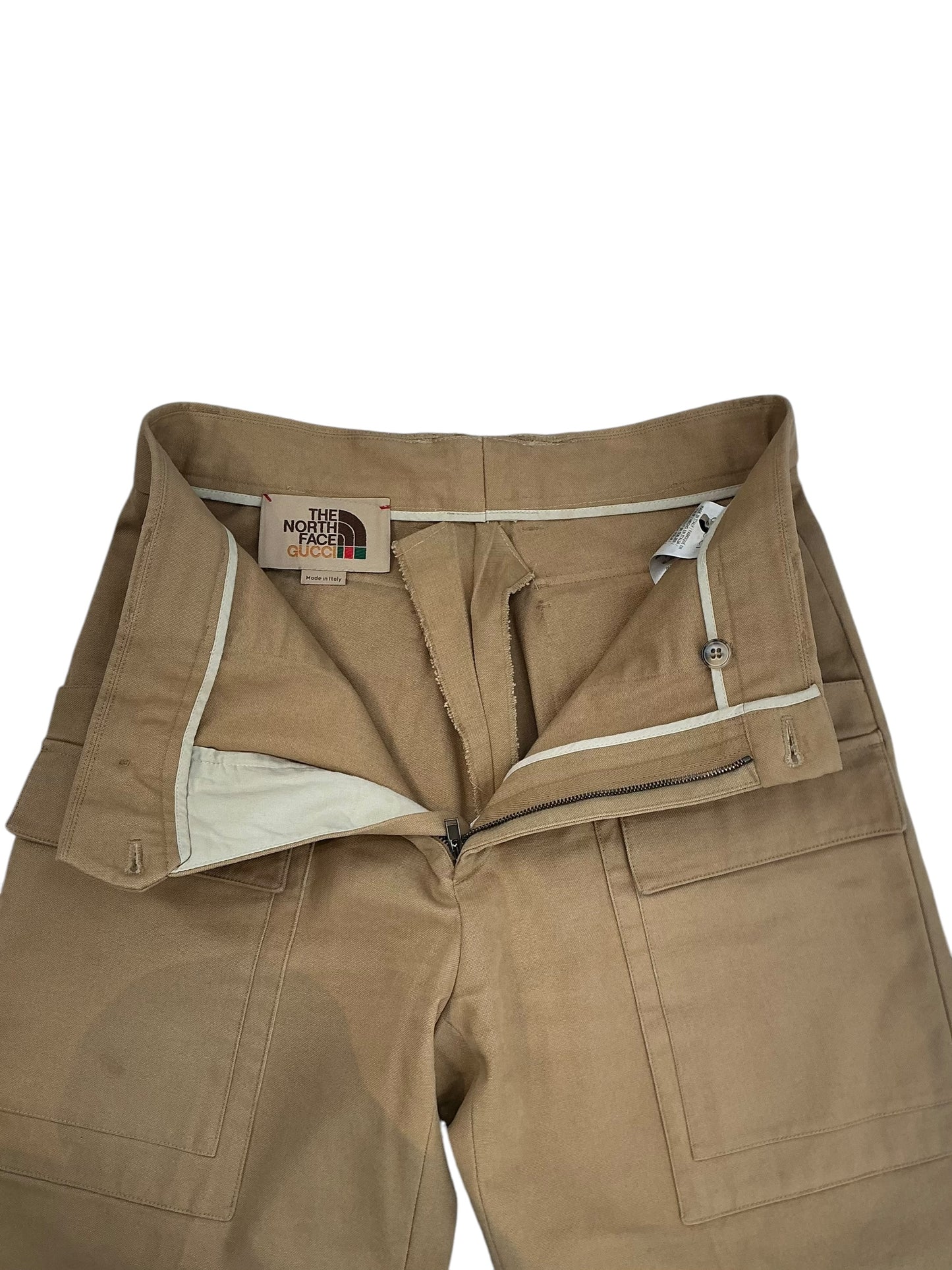 Gucci x The North Face Cargo Khaki Pants