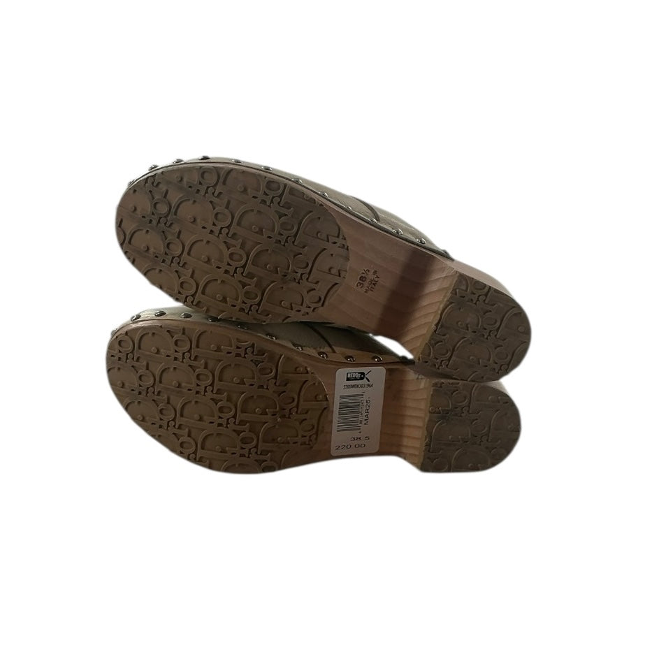 Christian Dior Embroidered Mules