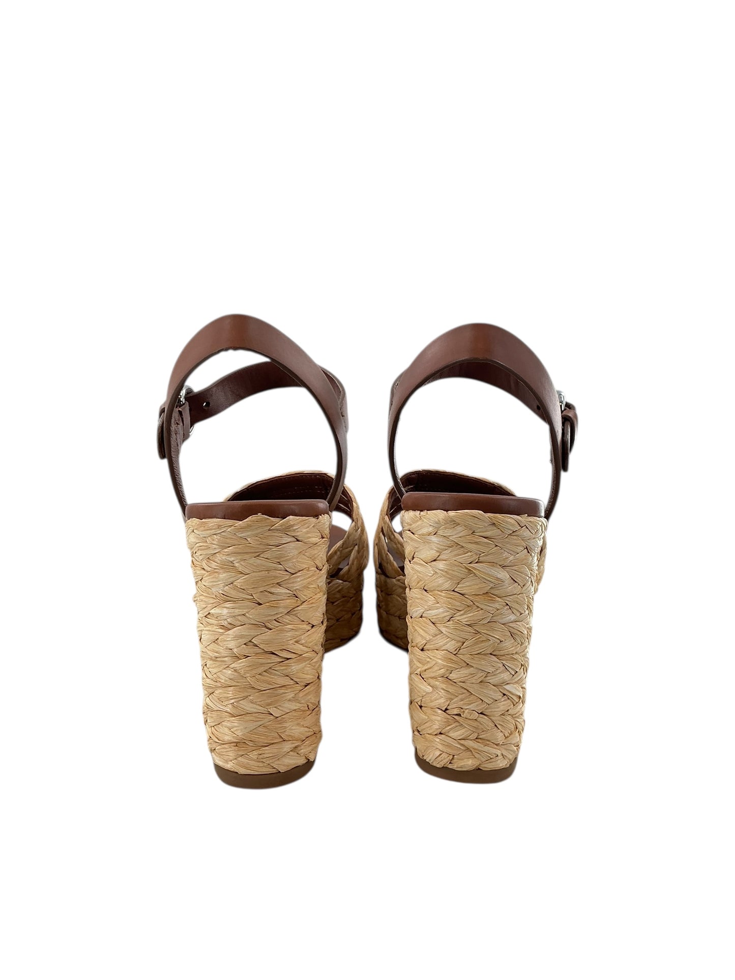 Prada Espadrille Wedge Sandal