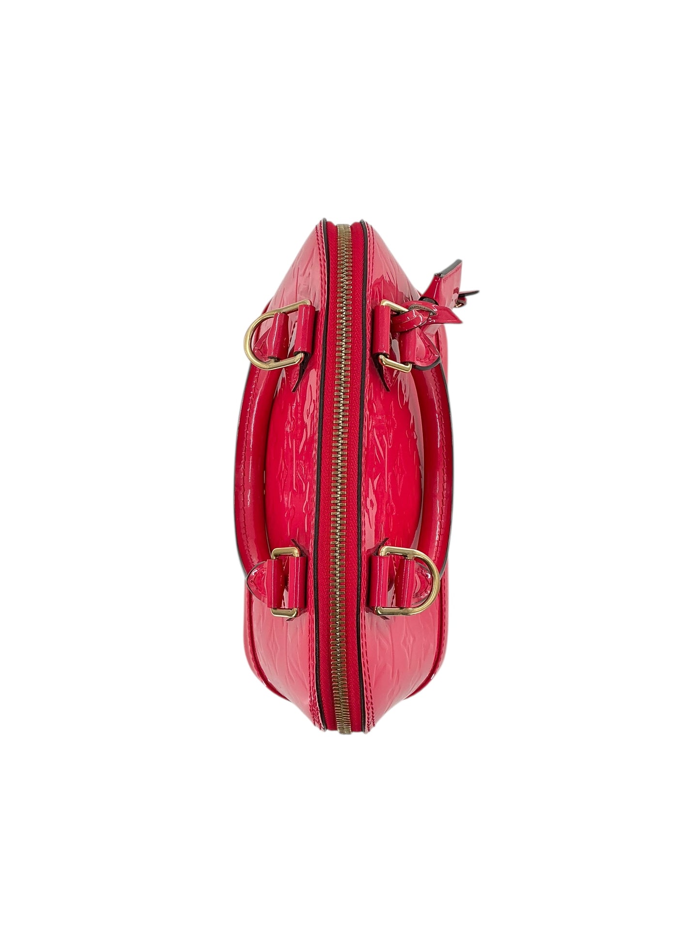 Louis Vuitton Vernis Alma BB Pomme D'Amour Bag