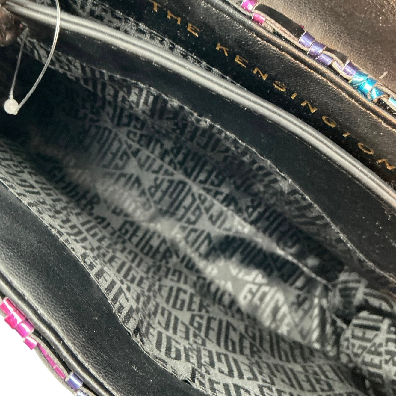 Kurt Geiger London Rainbow Woven Kensington Shoulder Bag