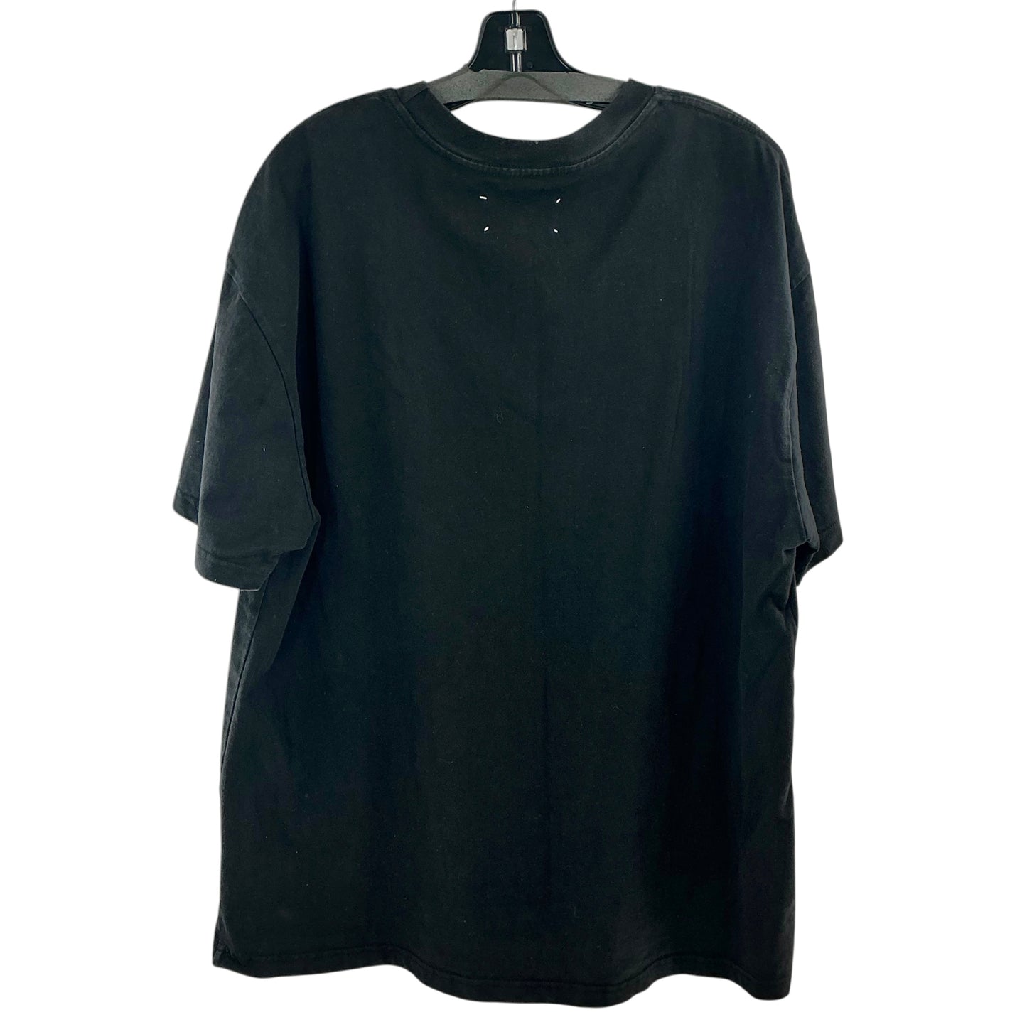 Maison Margiela Paris Painting Effect Ink Splash Graphic Numeric Logo T-Shirt