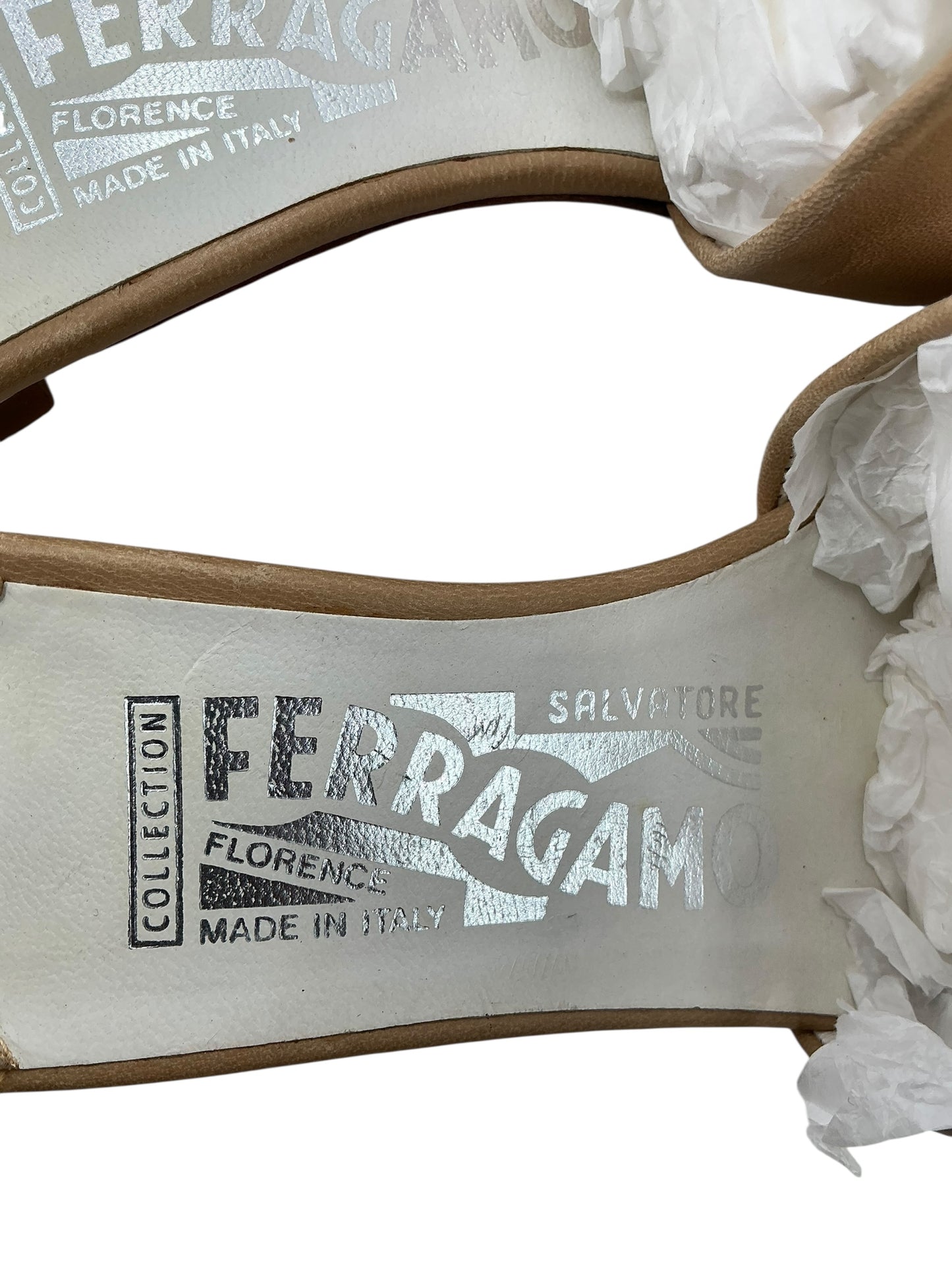 Salvatore Ferragamo Leather Mules