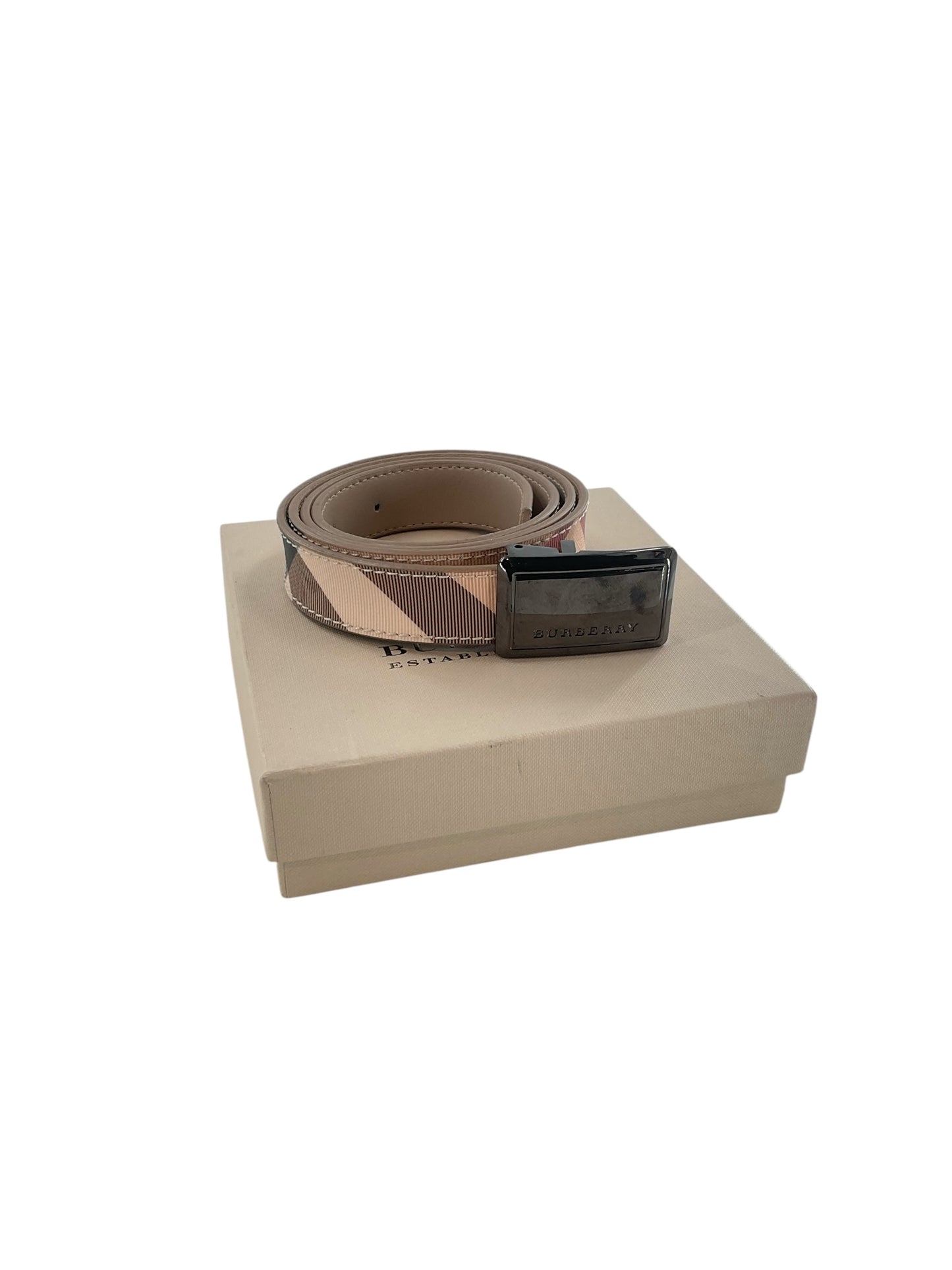 Burberry Nova Check Belt