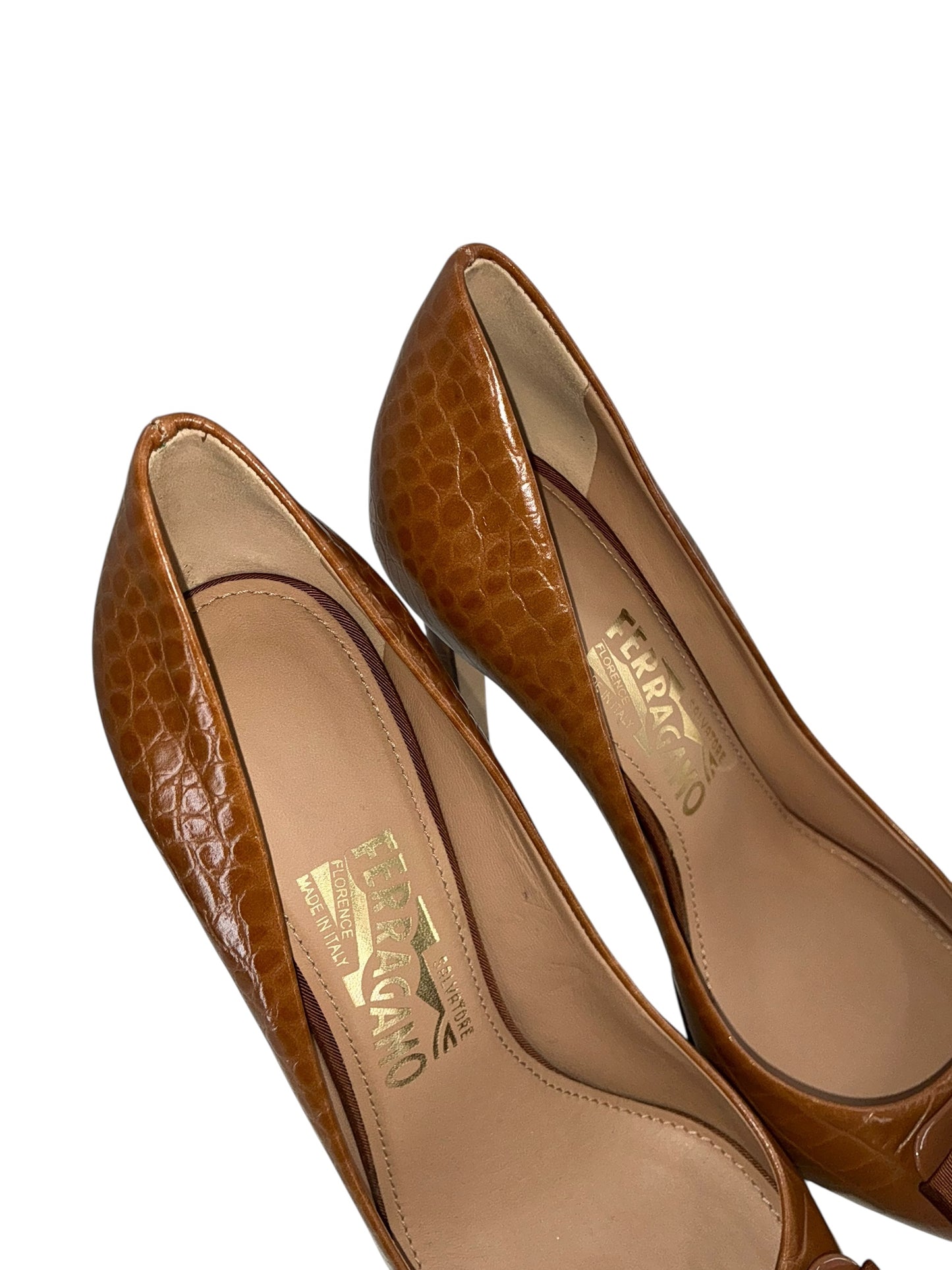 Salvatore Ferragamo Vera Bow Pumps