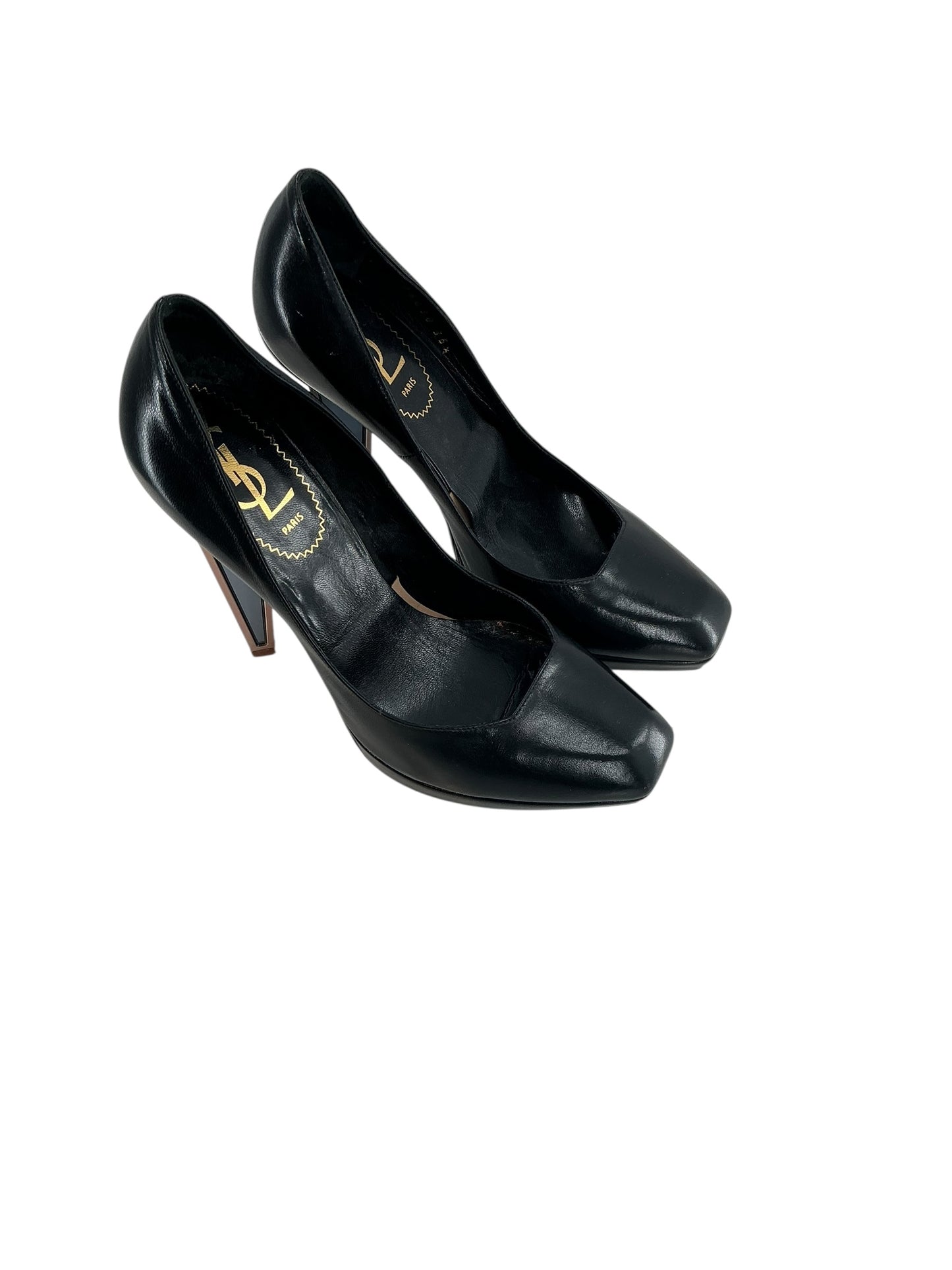 YSL Mirror Pumps