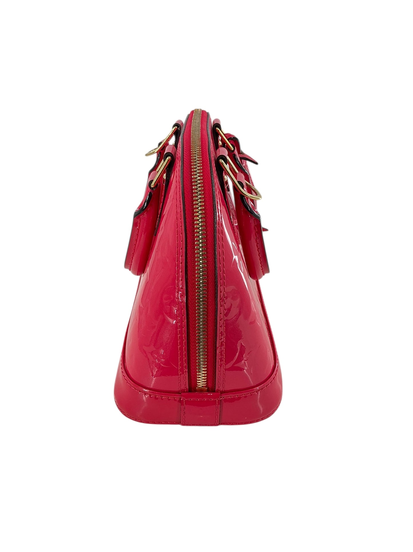 Louis Vuitton Vernis Alma BB Pomme D'Amour Bag