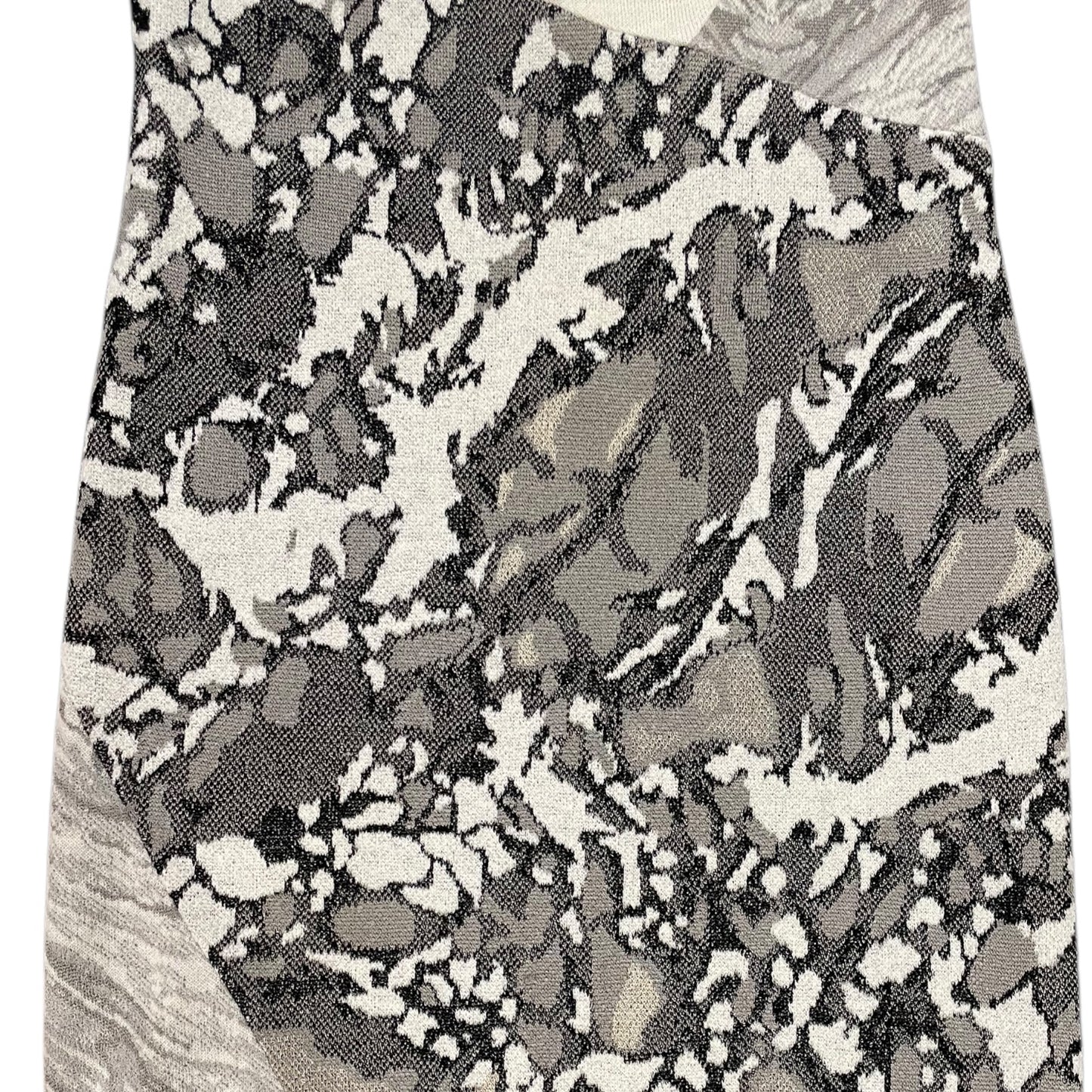 Missoni Knit Grey and White Dress