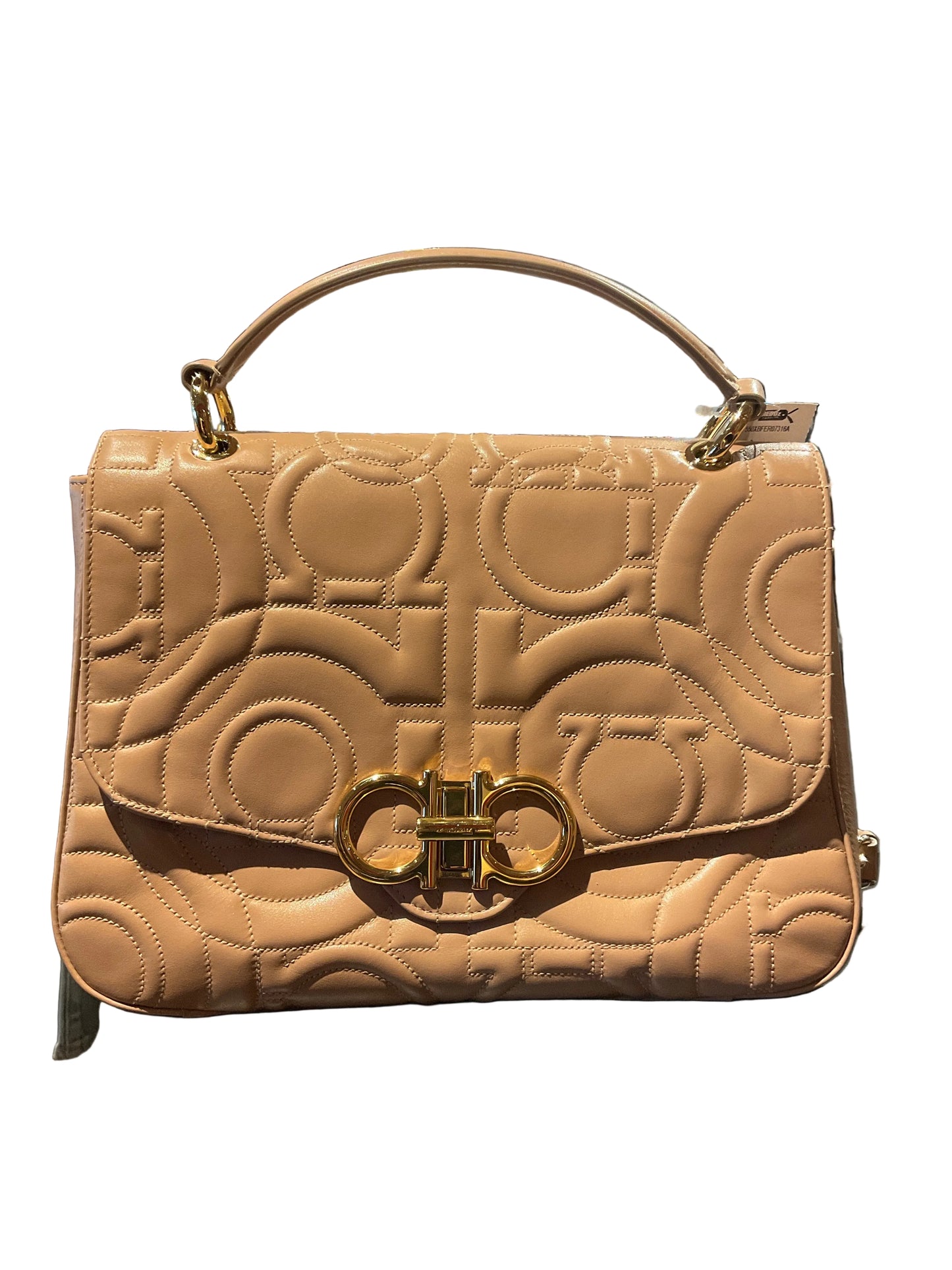 Ferragamo Pink Quilted Bag