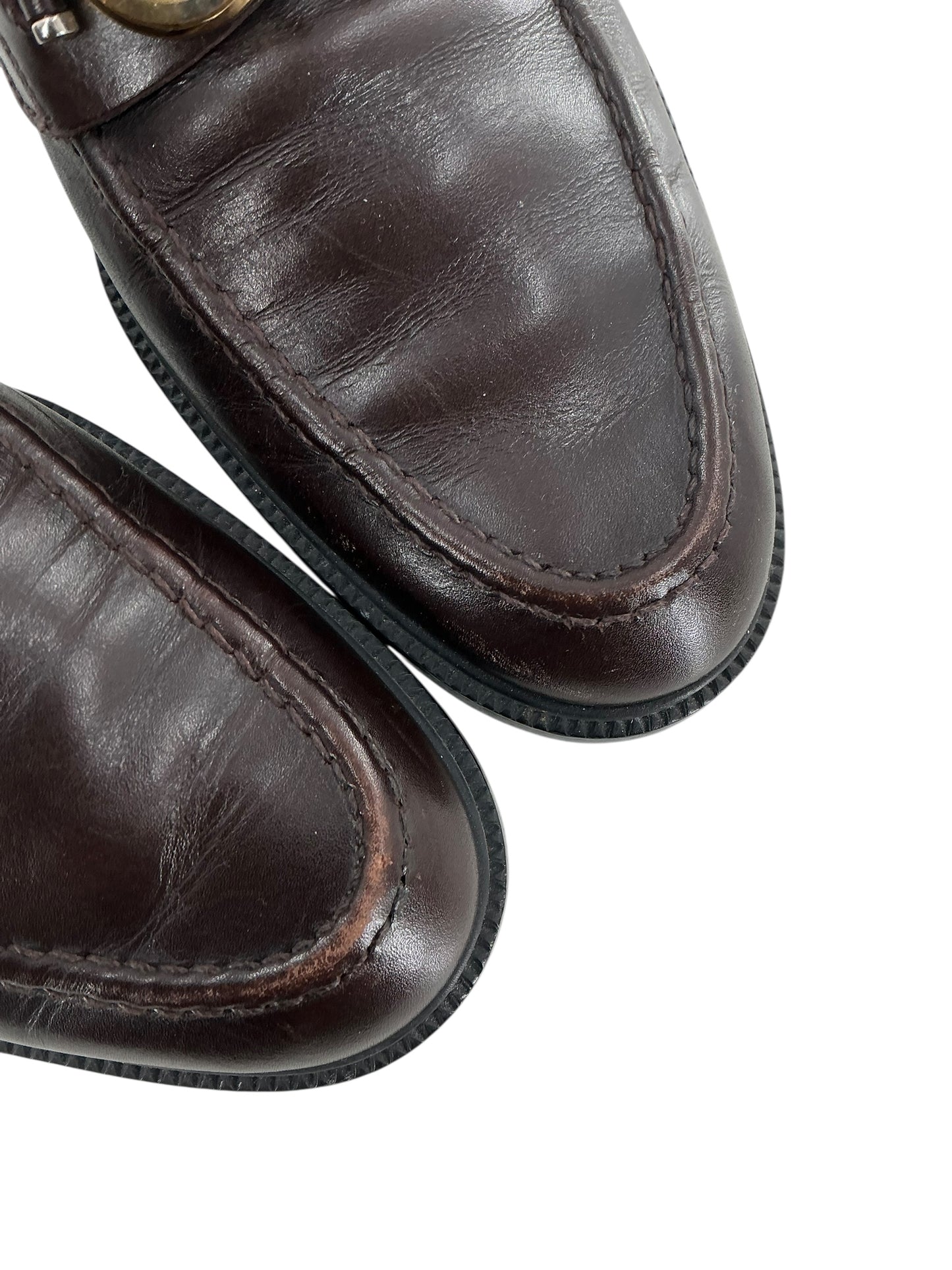 Salvatore Ferragamo Gancini Buckle Loafers