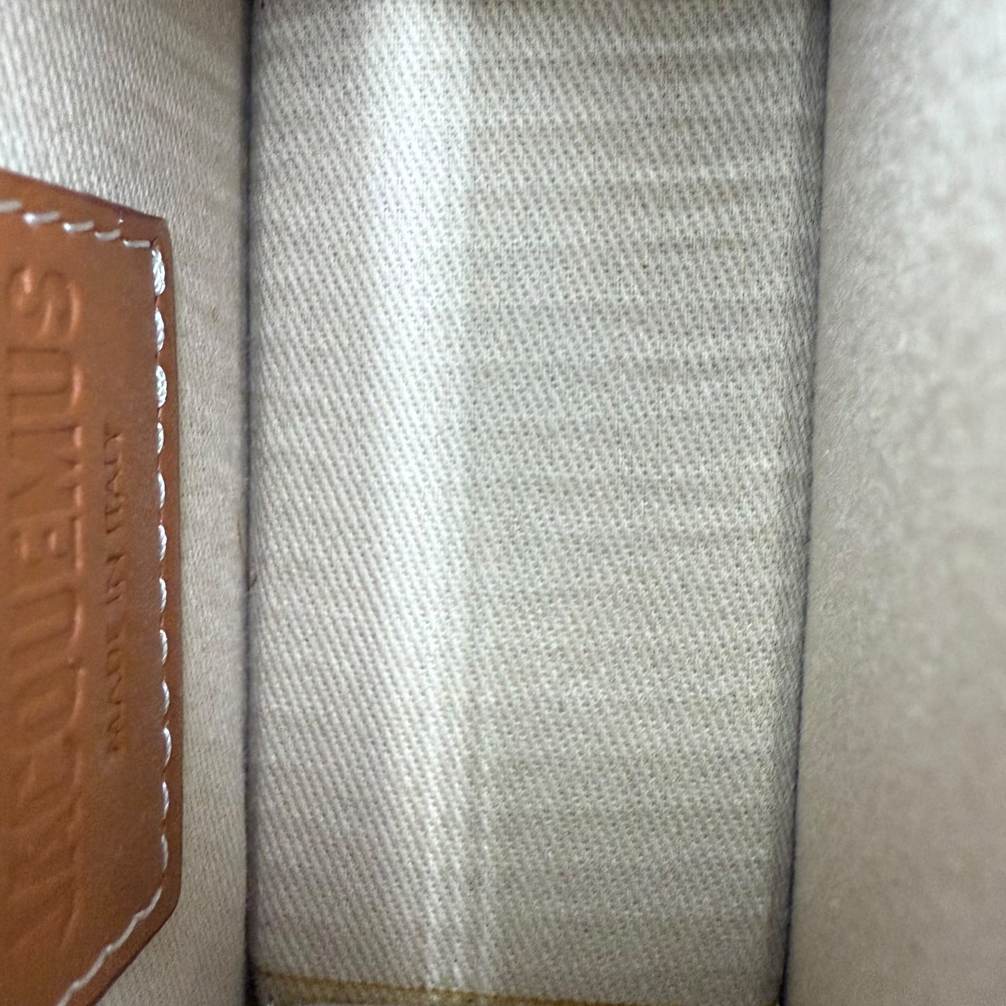 Jacquemus Cognac Le Chiquito Mini Bag