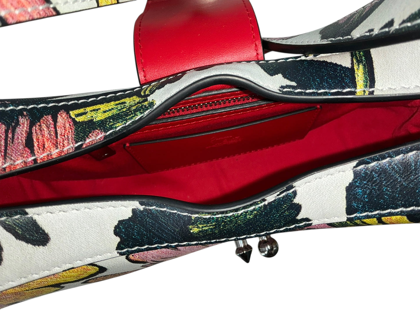Christian Louboutin Carasky Mini Floral Shoulder Bag