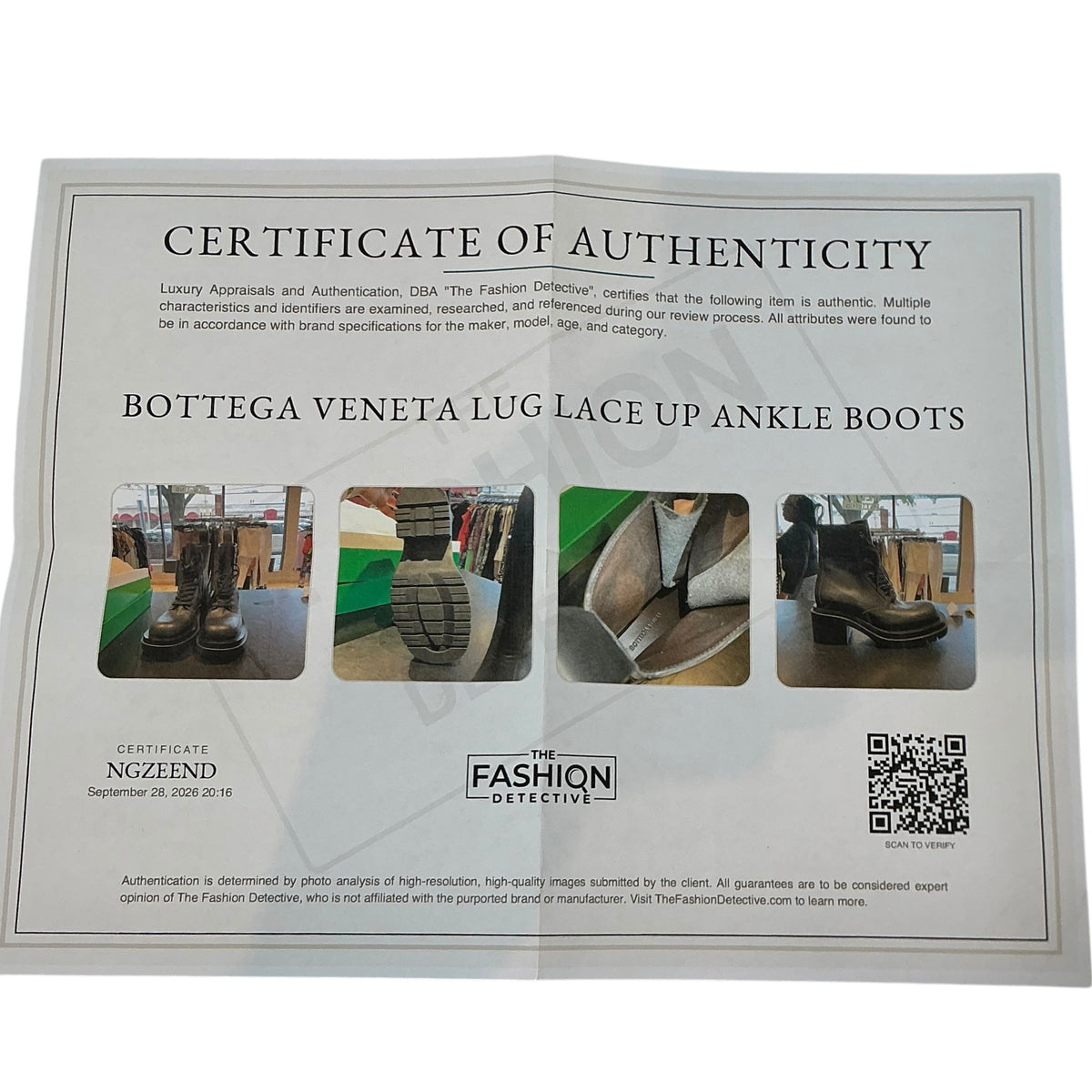 Bottega Veneta Black Leather Lug Heeled Lace-Up Combat Boots