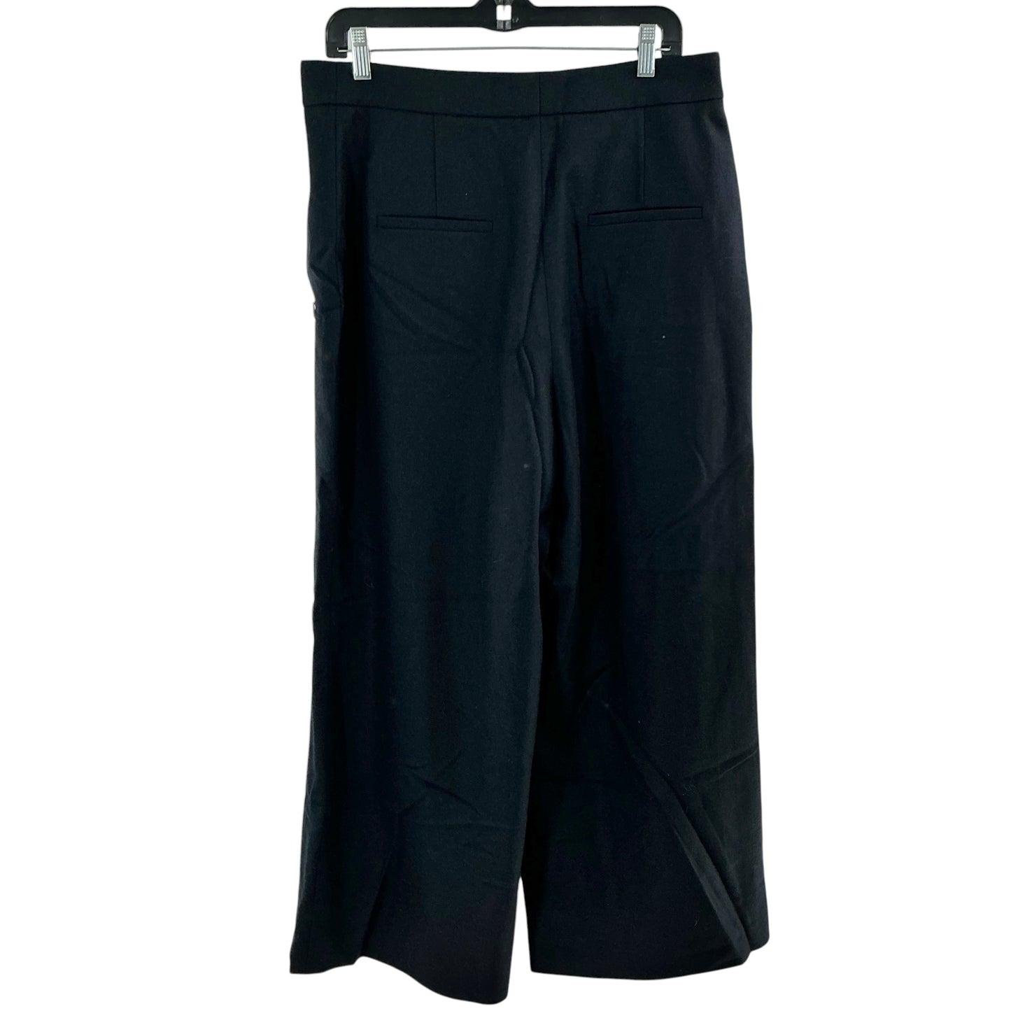 Akris Punto Navy Blue Wide-Leg Trousers