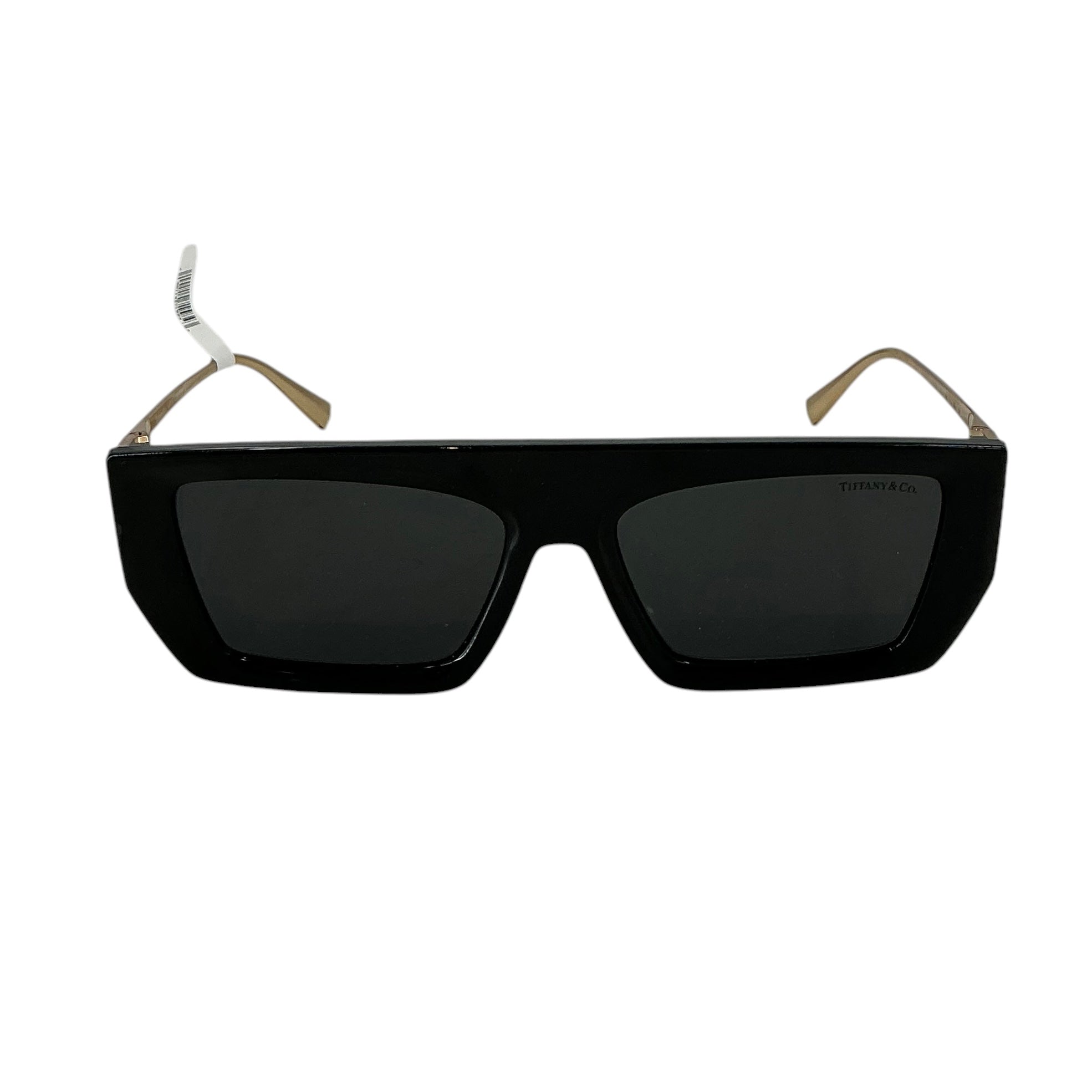 Tiffany & Co Black Sunglasses with Gold T-Accent Sunglasses Tiffany TF 4231U (800181) TF4231U Woman | Free  main image 2