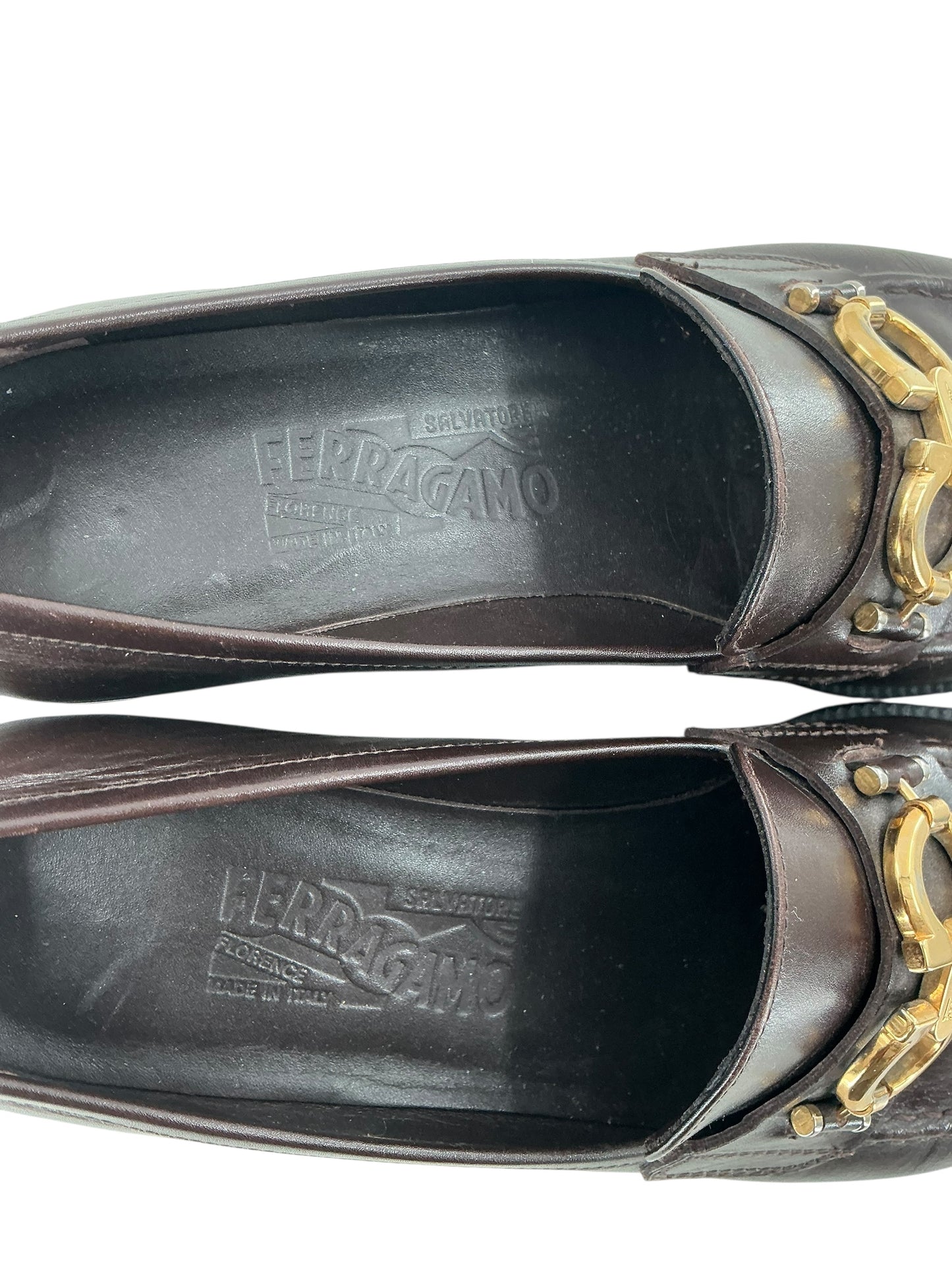 Salvatore Ferragamo Gancini Buckle Loafers