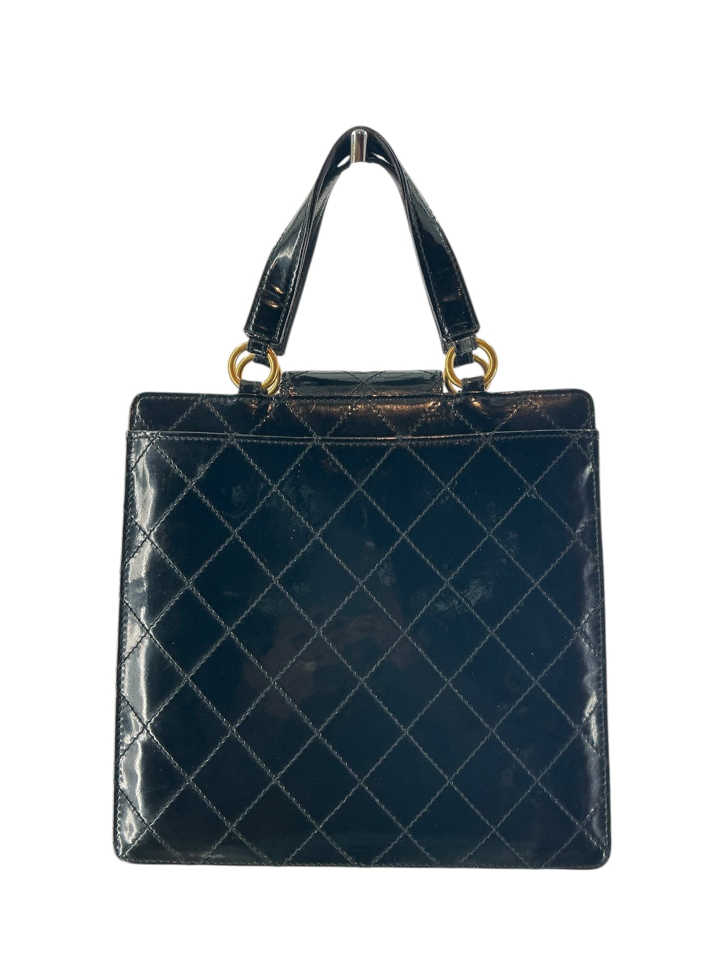 Chanel Vintage Matrasse Coco Mark Handbag