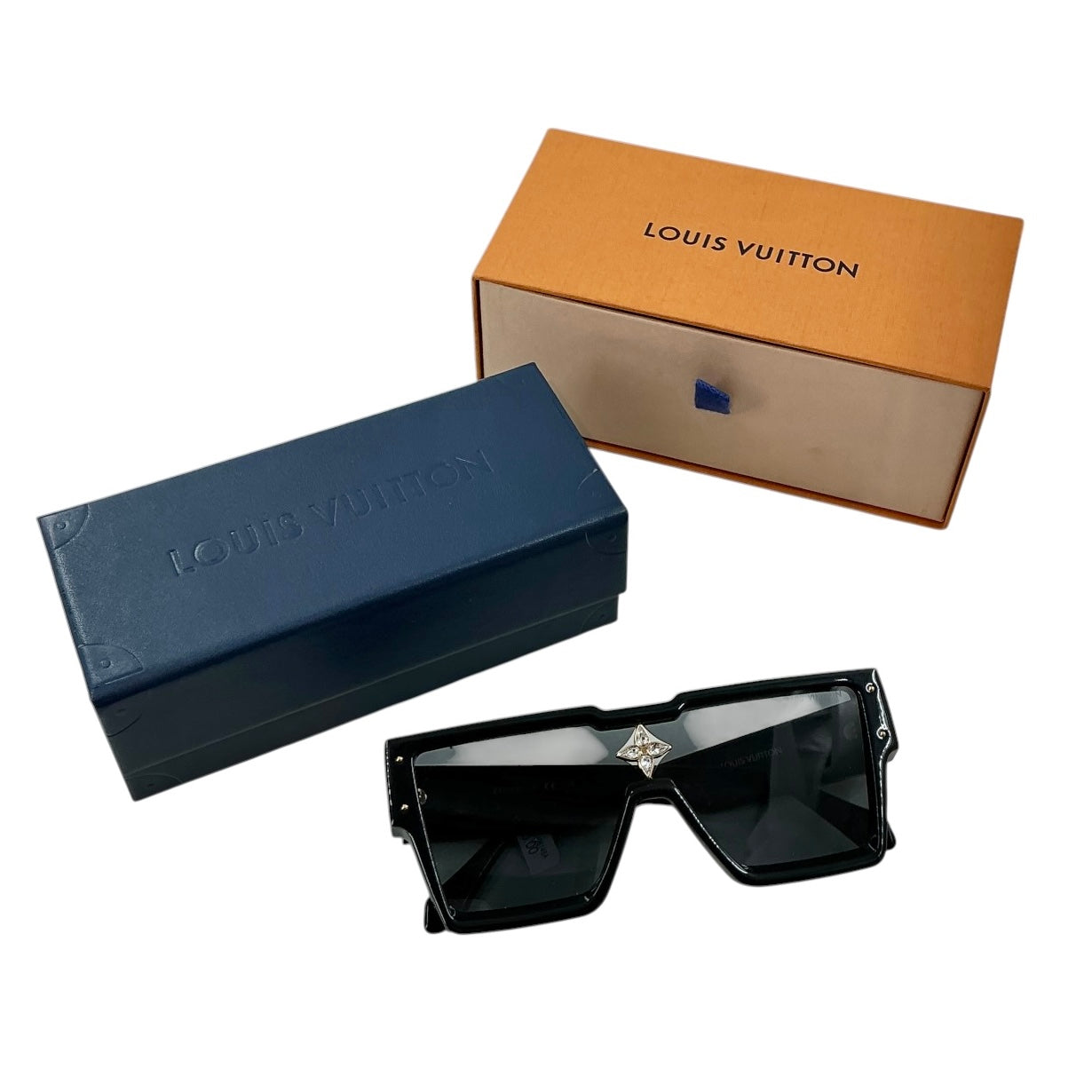 Louis Vuitton Z1578W Cyclone Sunglasses in Black Acetate