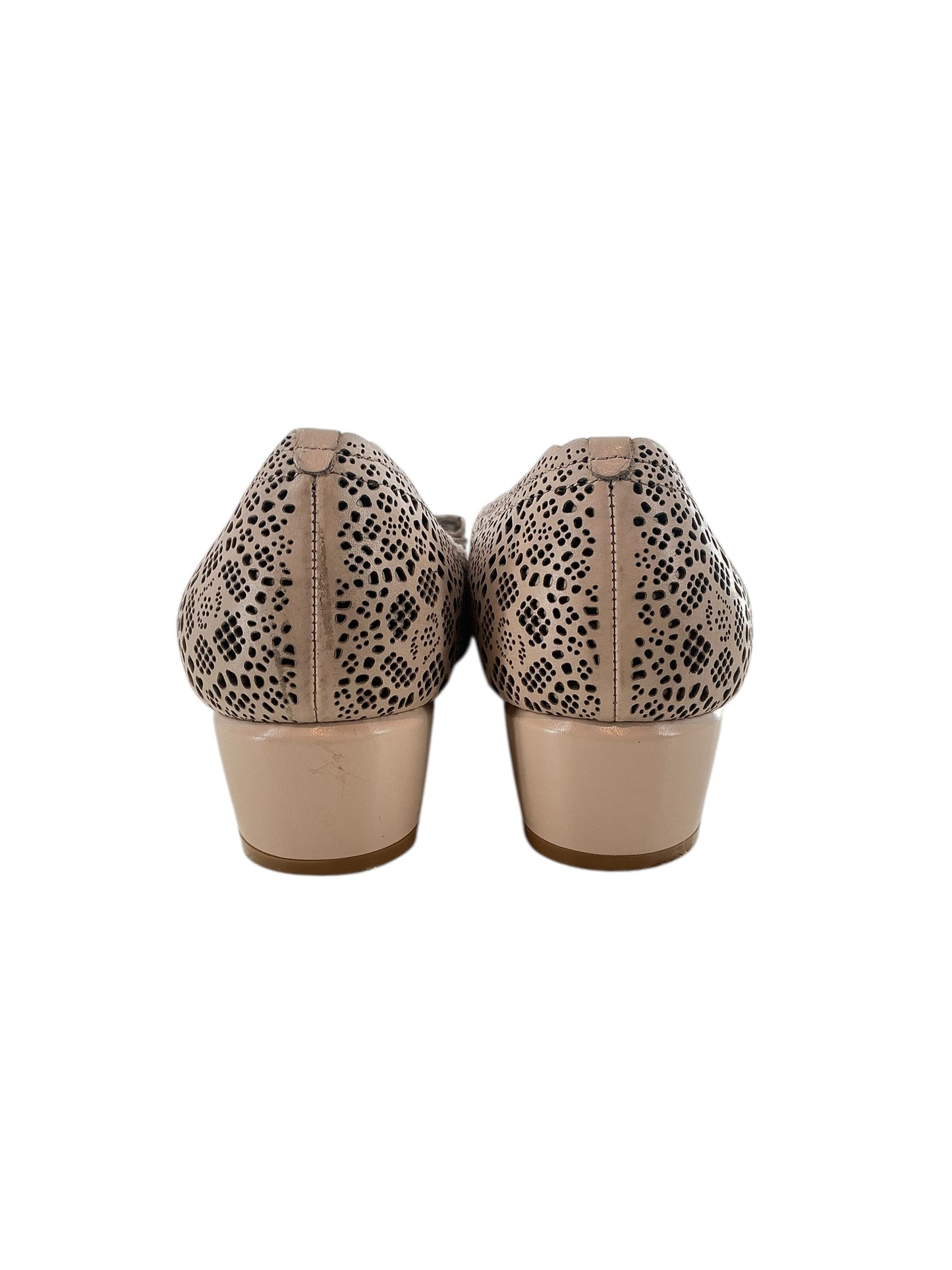 Salvatore Ferragamo Vera Bow Perforated Ballet Flats