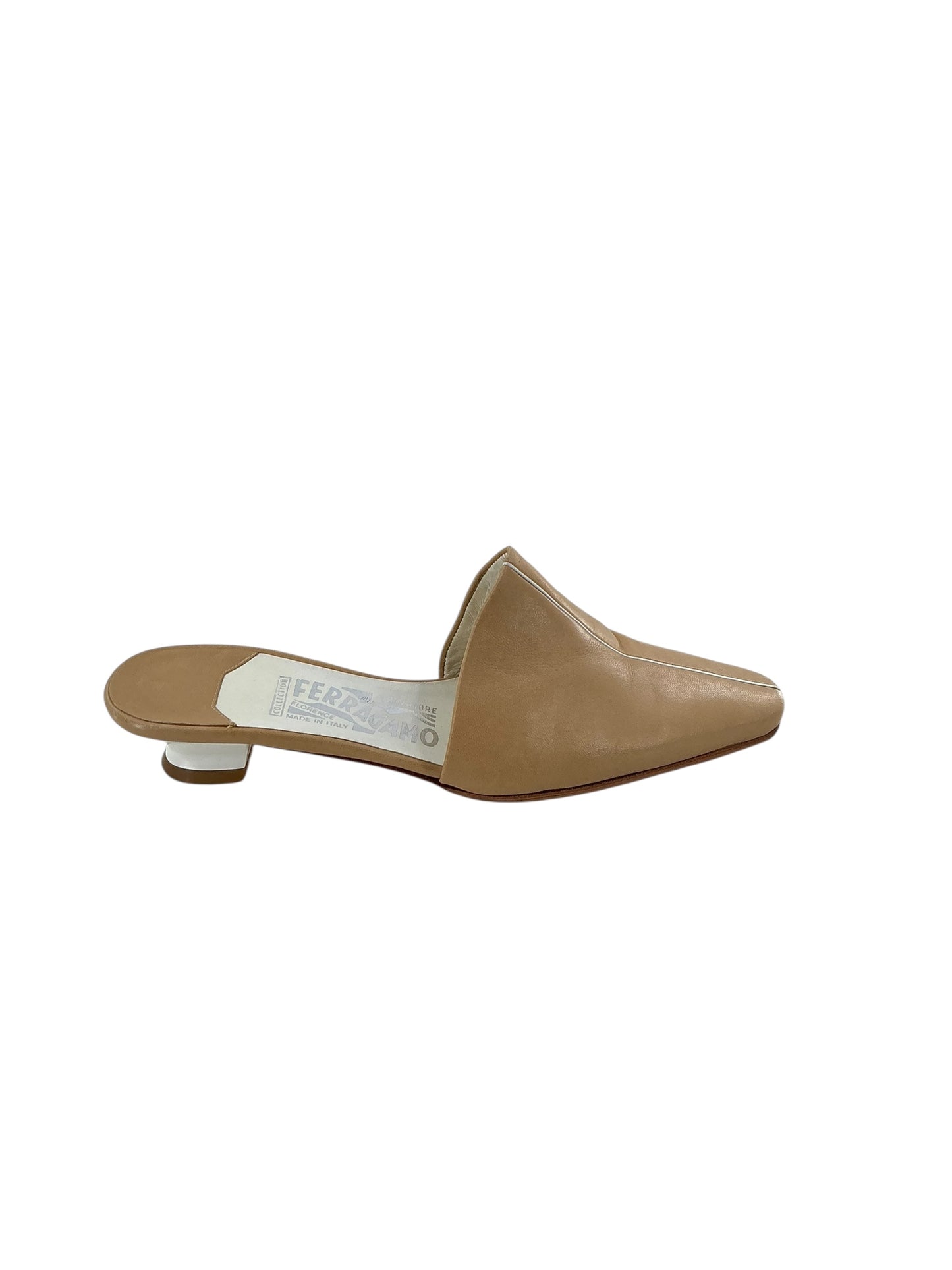 Salvatore Ferragamo Leather Mules