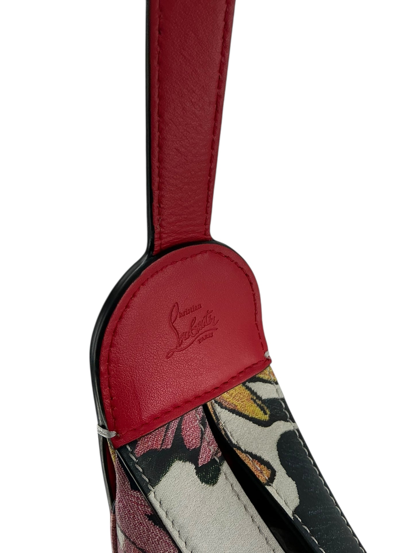 Christian Louboutin Carasky Mini Floral Shoulder Bag