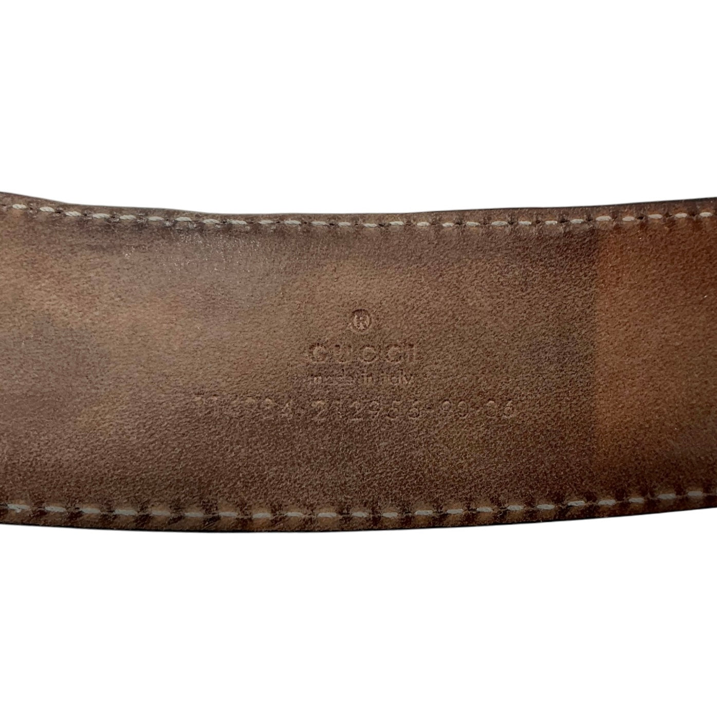 Gucci Interlocking G Signature Leather Belt (Size 36)