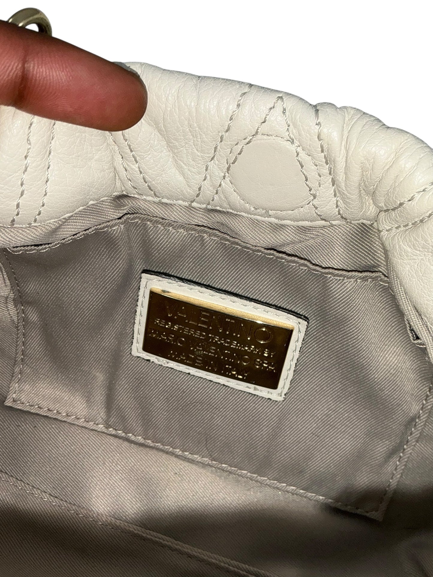 Valentino Cara Diamond Leather Crossbody Bag