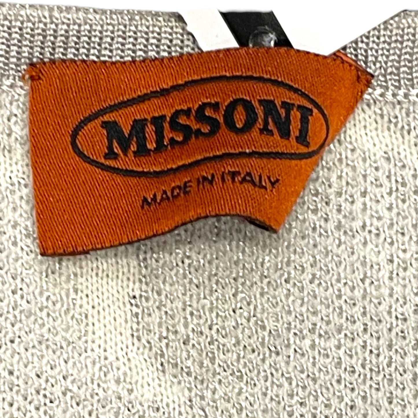 Missoni Knit Grey and White Dress