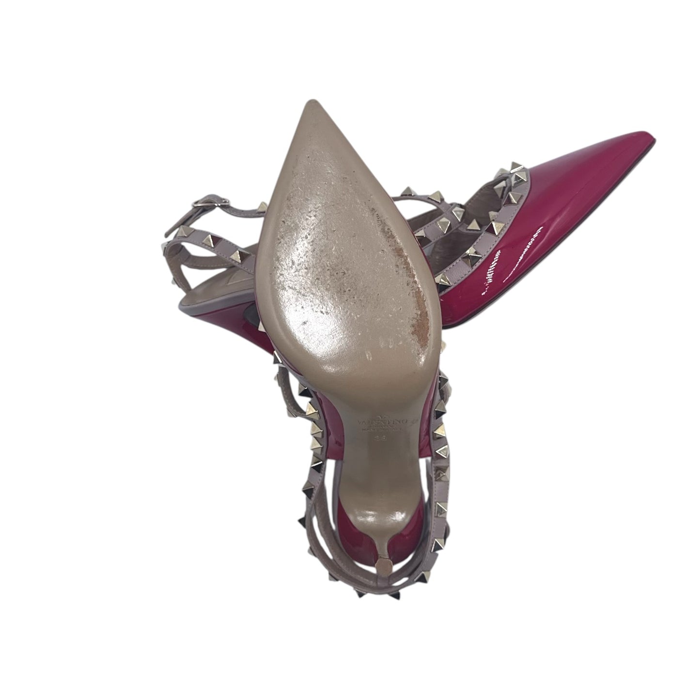 Valentino Garavani Rockstud Ankle Strap Pumps