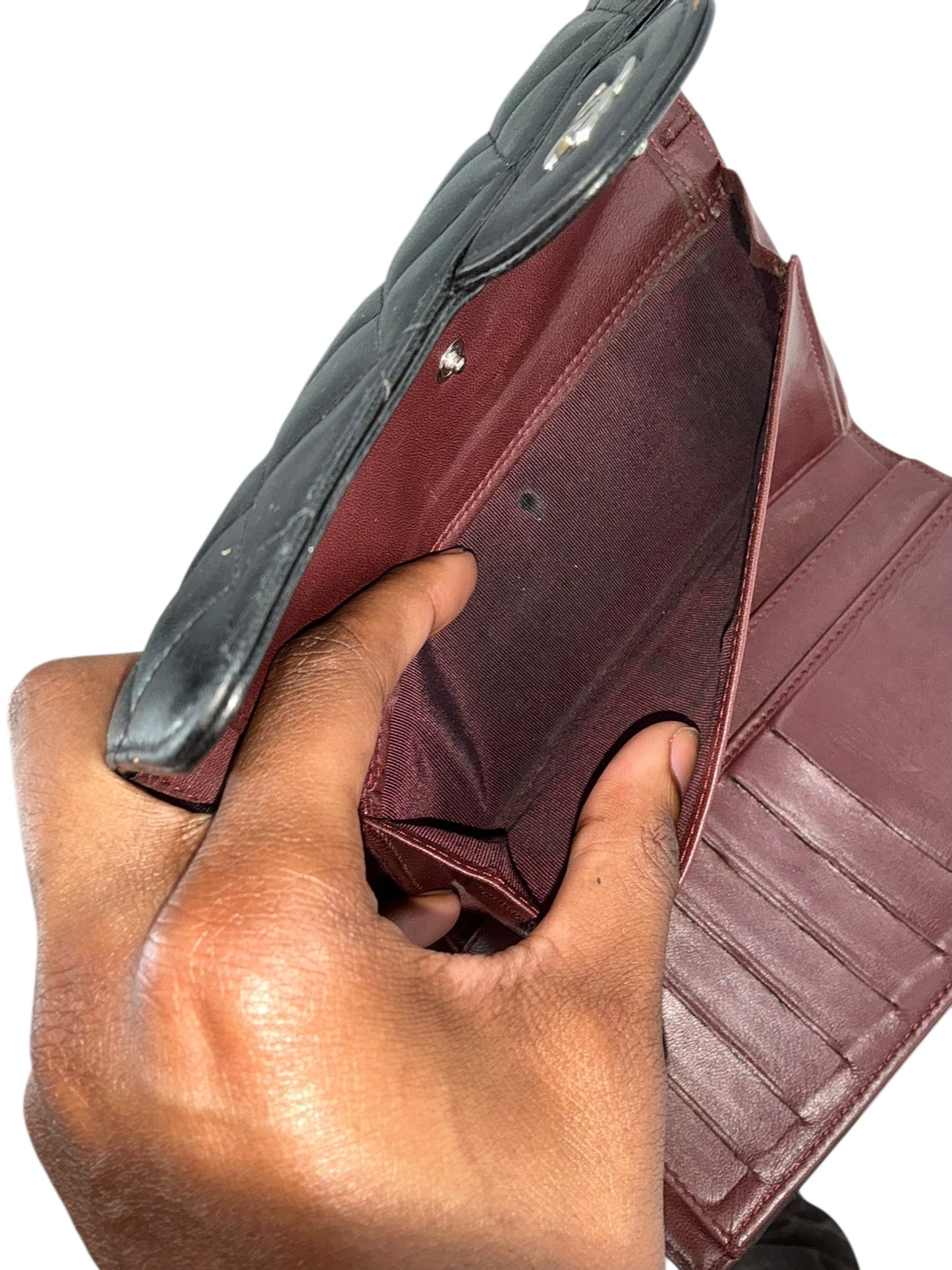 Chanel Trifold Long Wallet