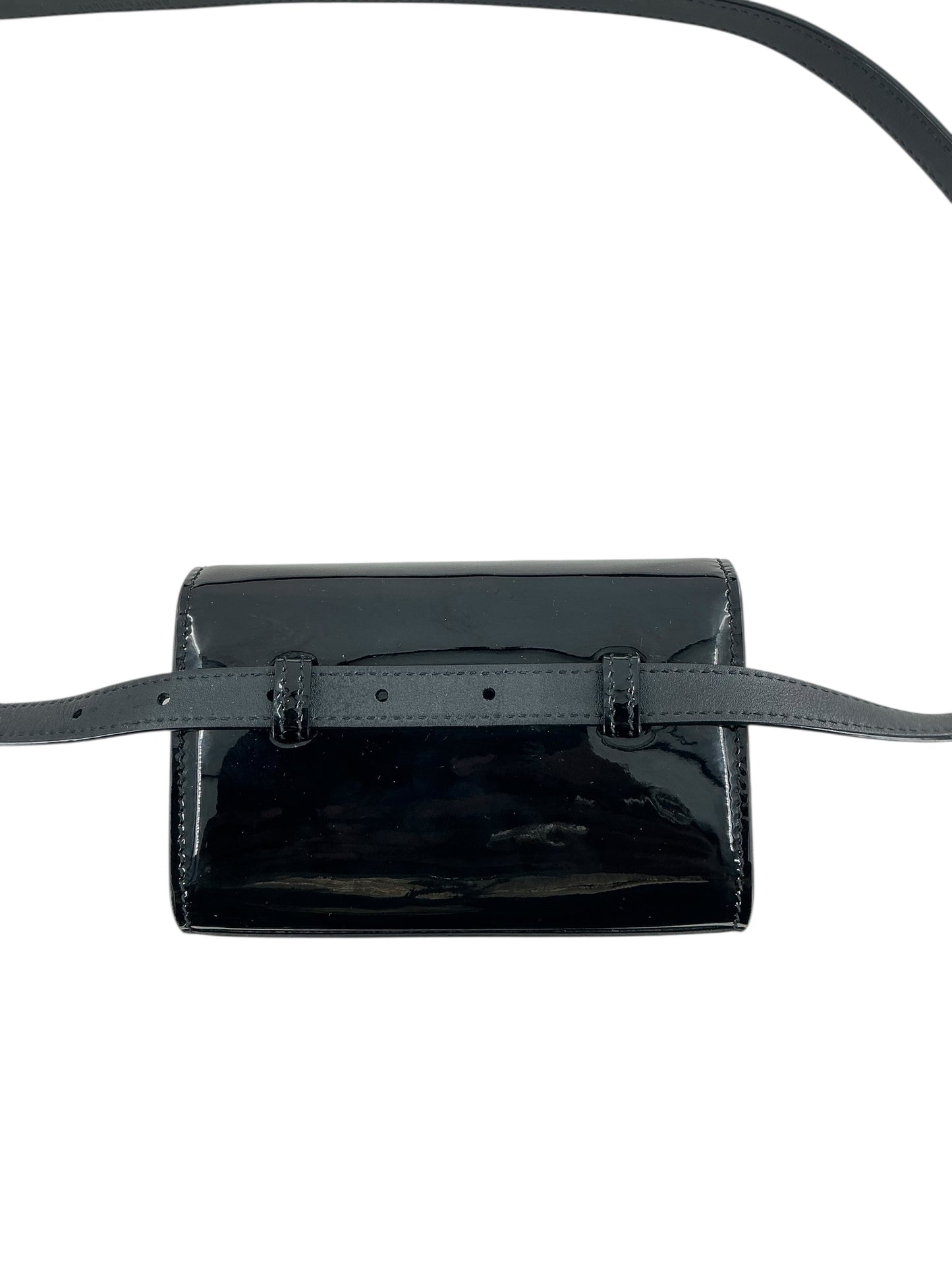 YSL Monogram Patent Kate Belt Bag