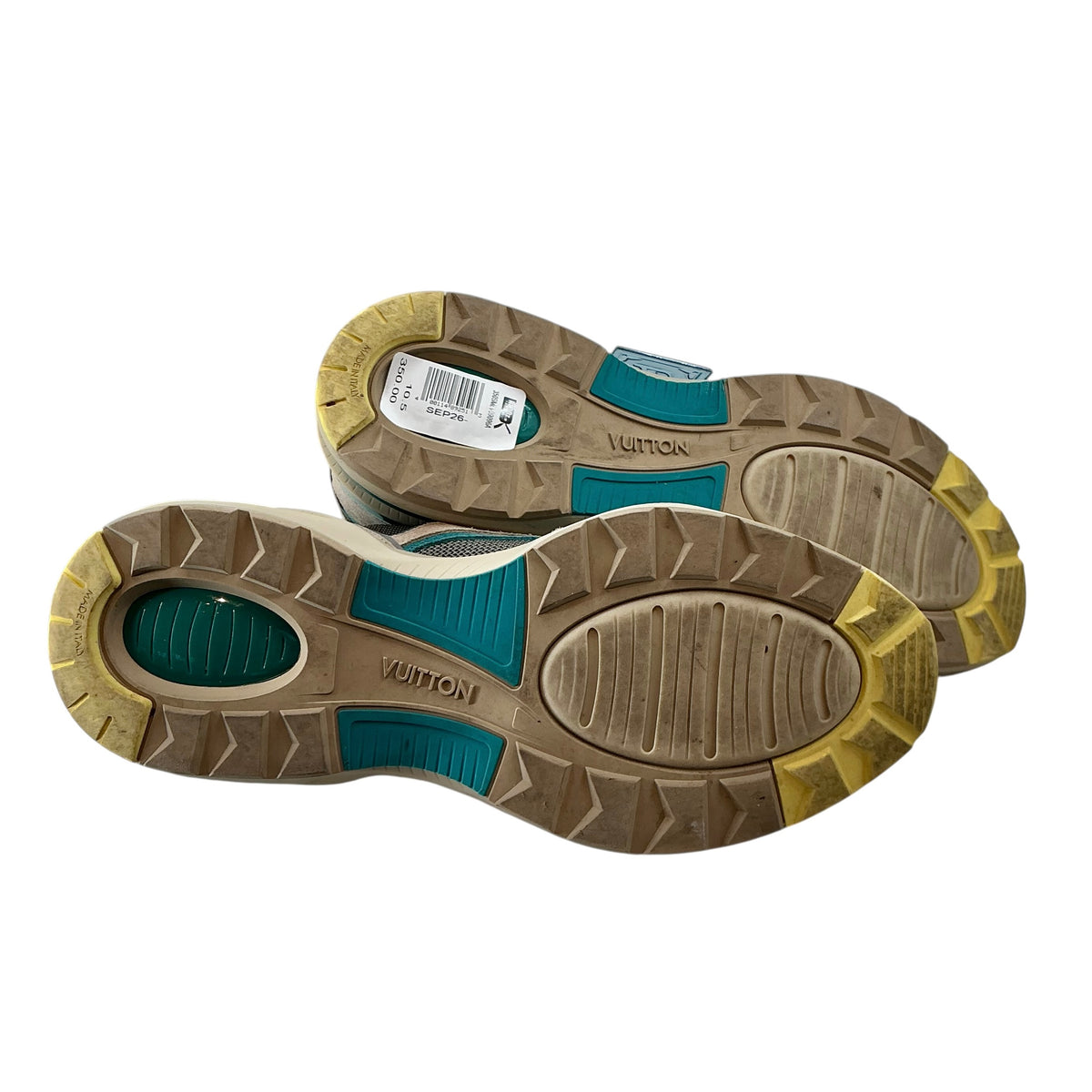 Louis Vuitton LV Trail Sneaker – Multicolor Teal/Tan