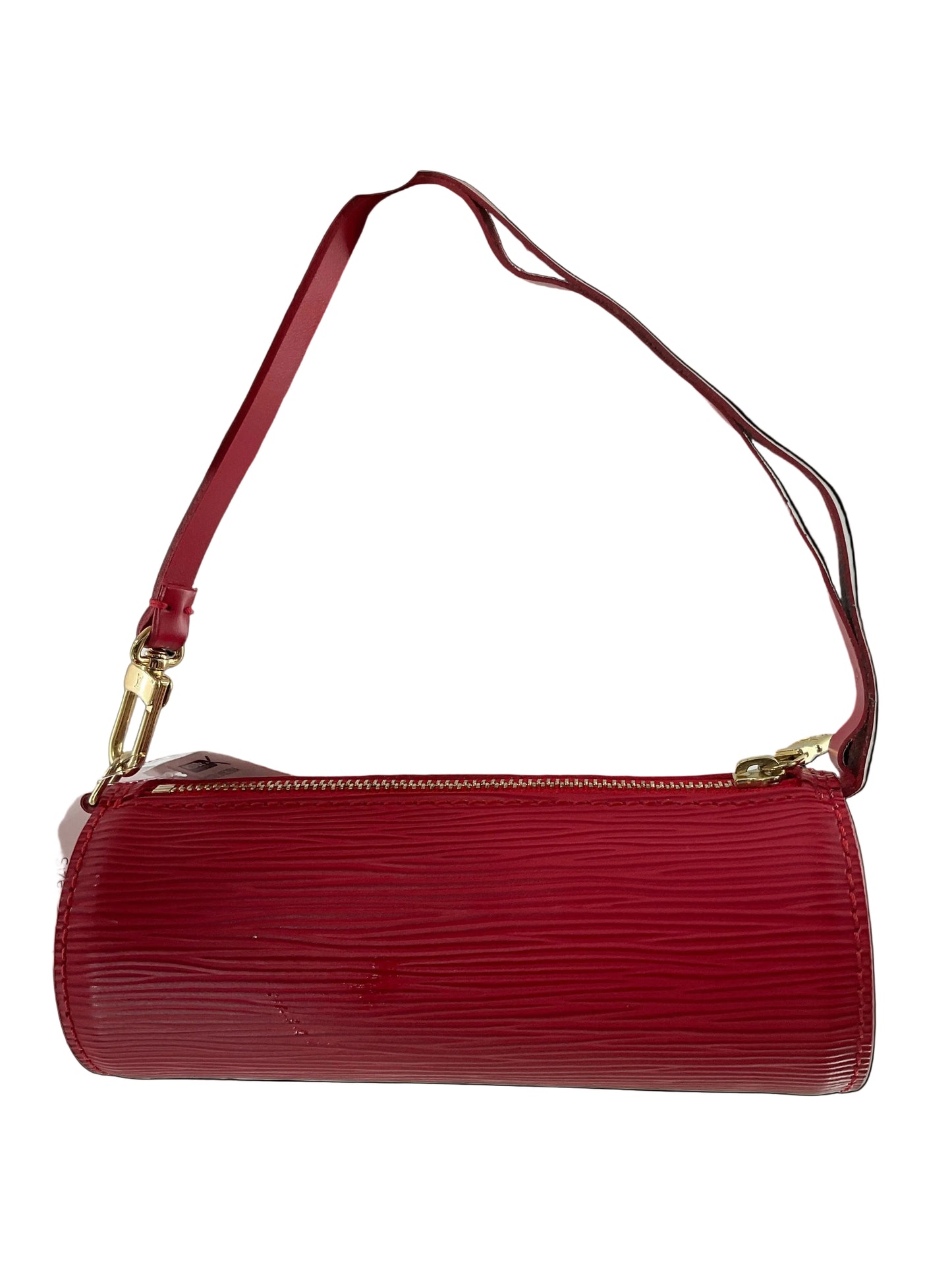 Louis Vuitton Red Epi Leather Papillon Pochette