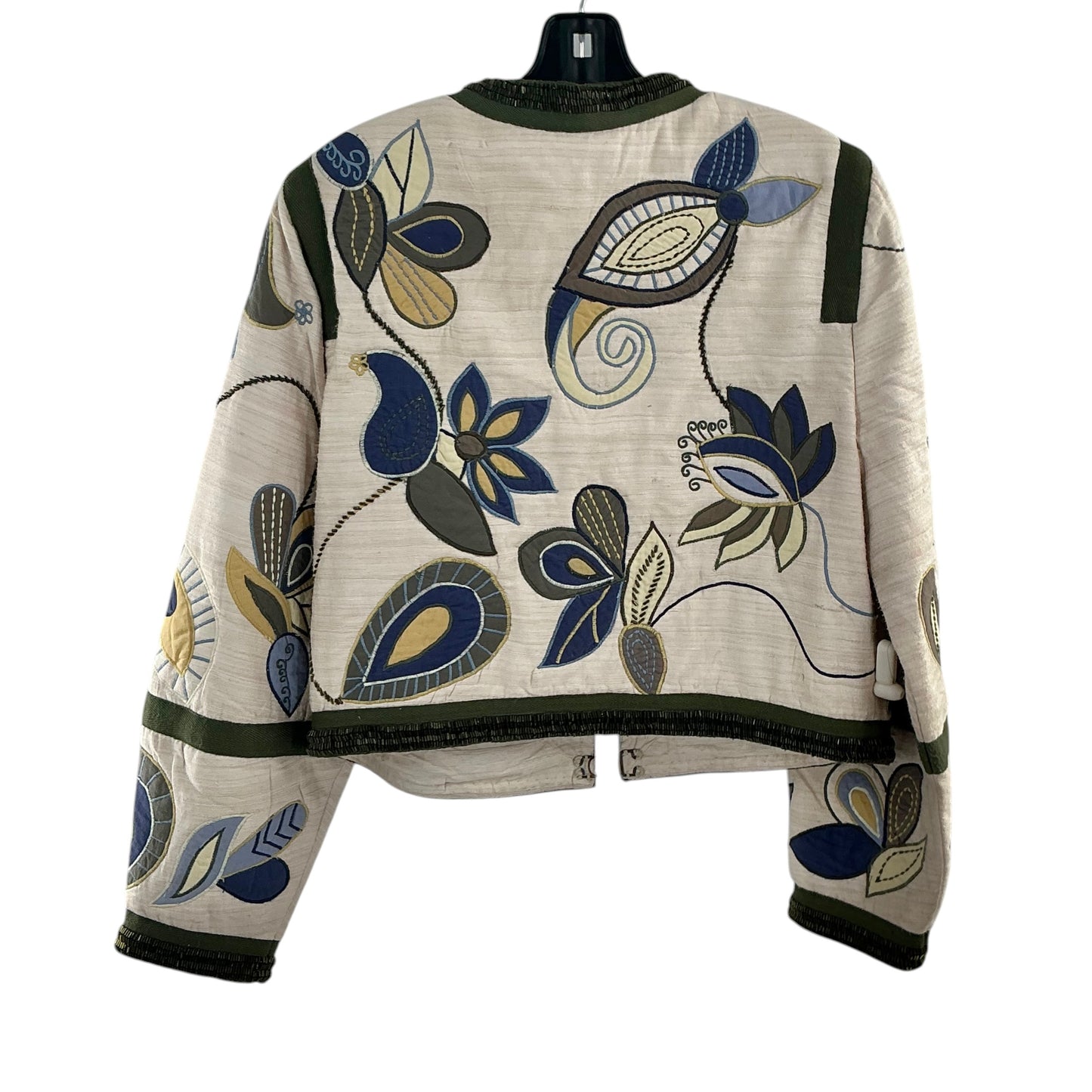 Veronica Beard Benicia Embroidered Silk Jacket