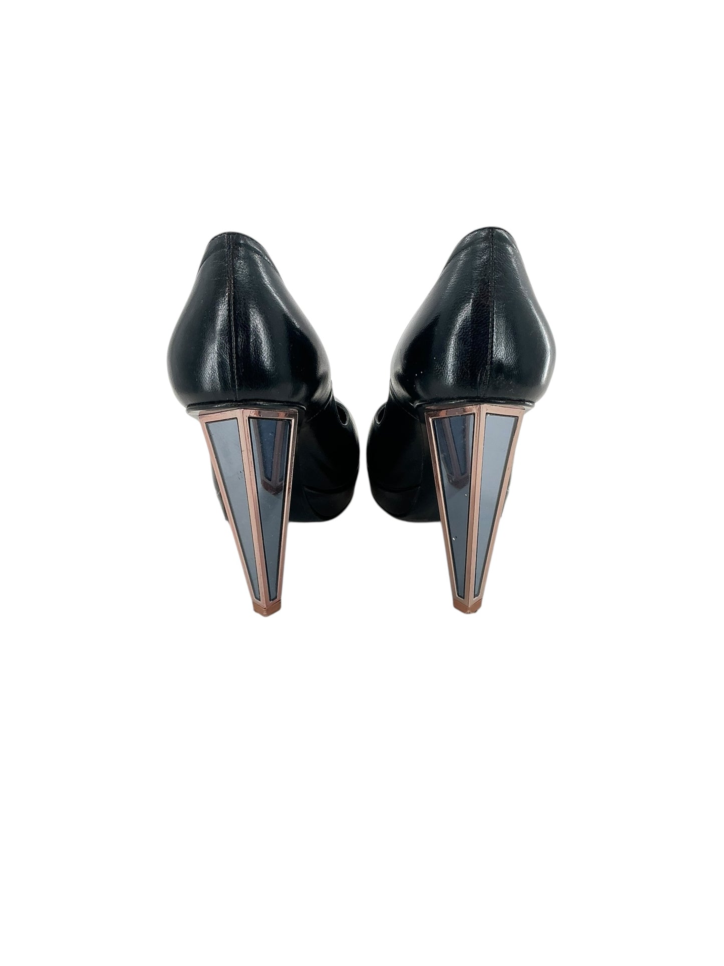 YSL Mirror Pumps