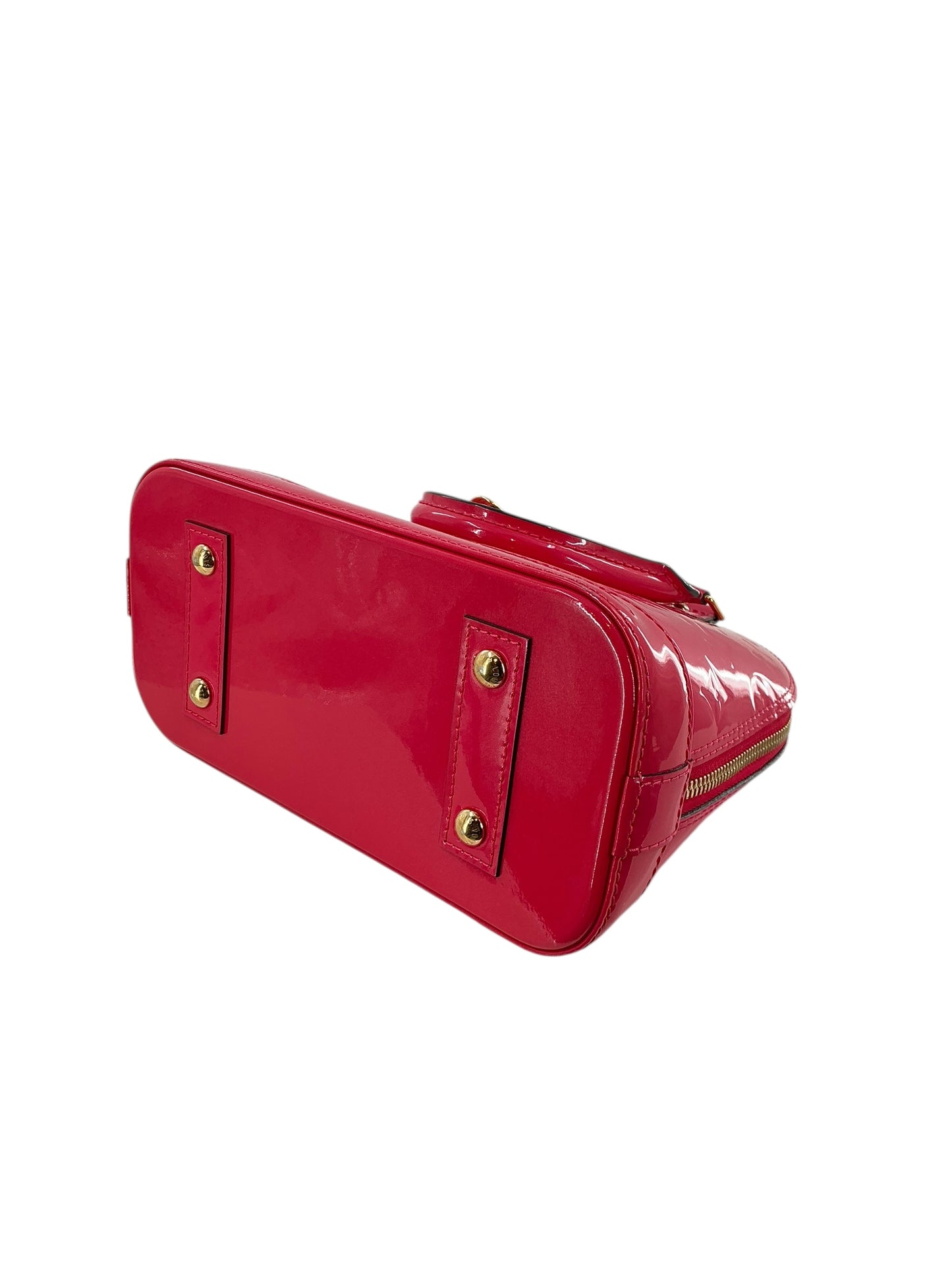 Louis Vuitton Vernis Alma BB Pomme D'Amour Bag